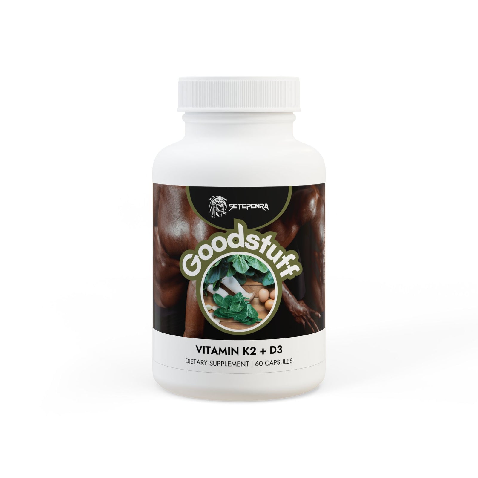 SETEPENRA Goodstuff Vitamin K2 + D3 Supplement (60 Capsules) SETEPENRA Food Supplements.
