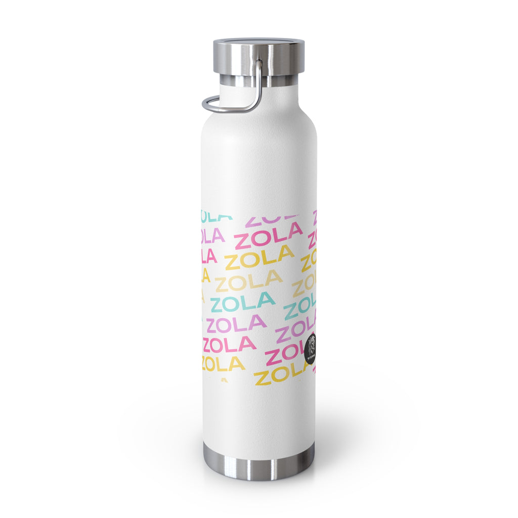 Zola Copper Vacuum Insulated Bottle, 22oz SETEPENRA Mug.