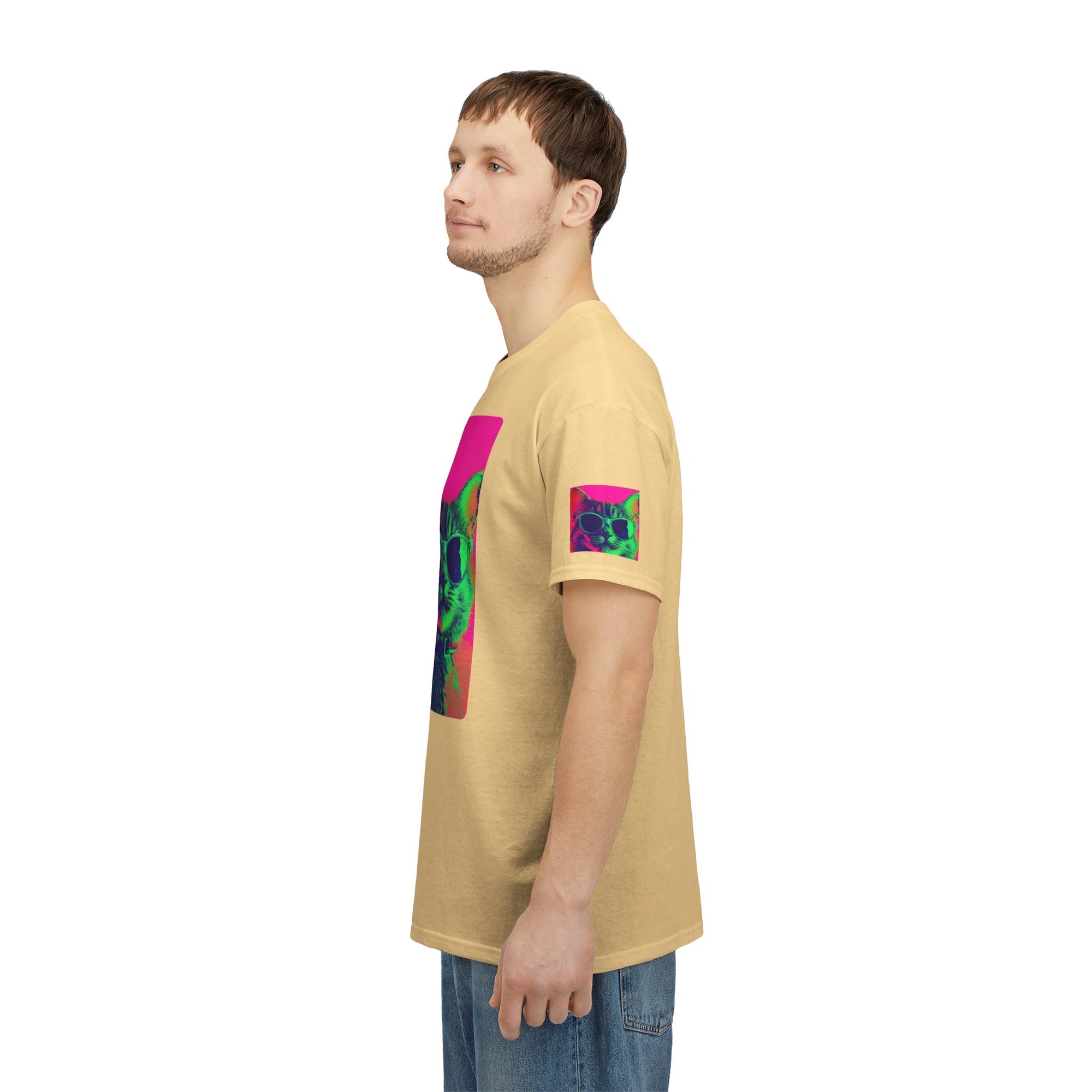 Cool Cat (Whiskers 1) Unisex Heavy Cotton Tee