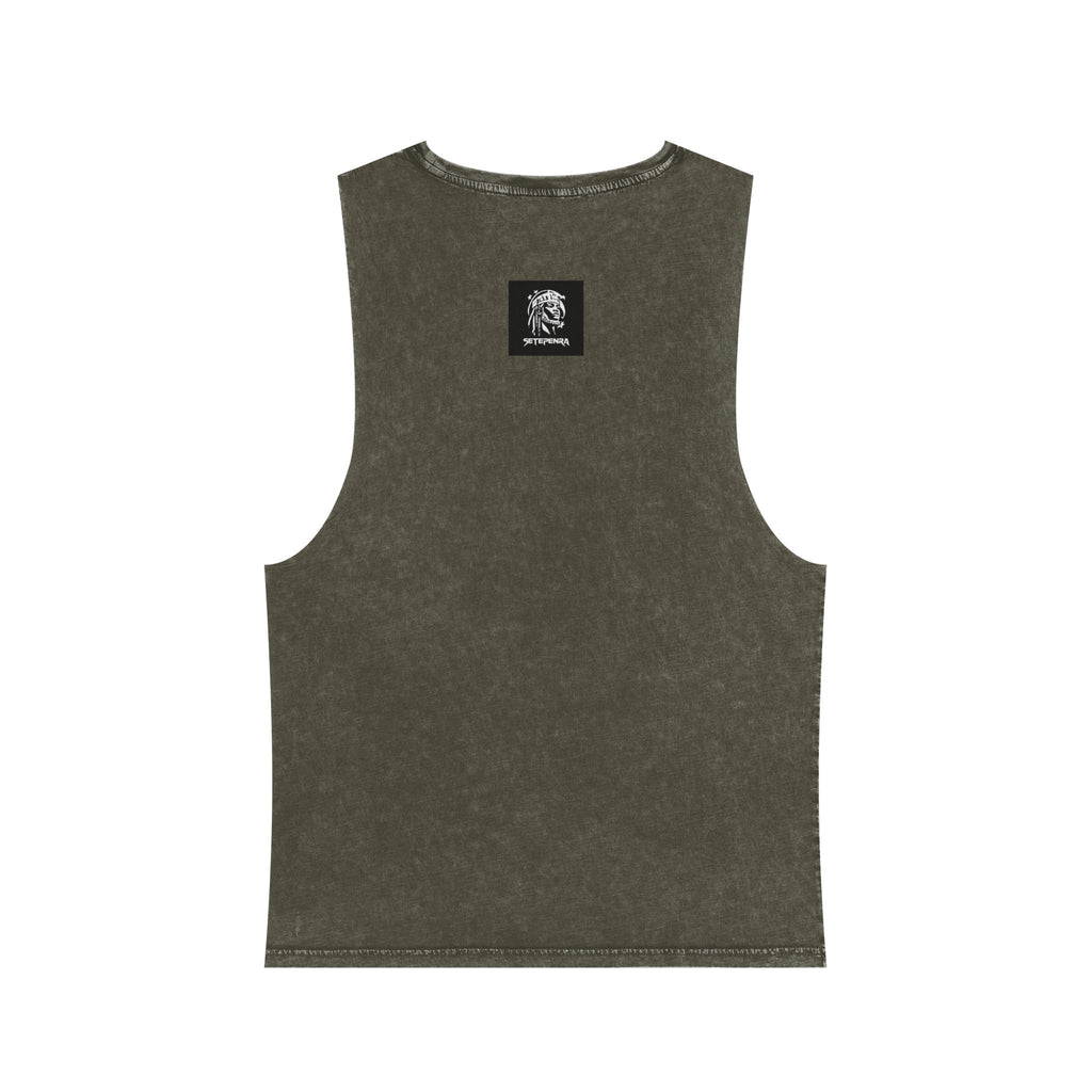 Astro Cosmo Unisex Stonewash Tank Top SETEPENRA Tank Top.