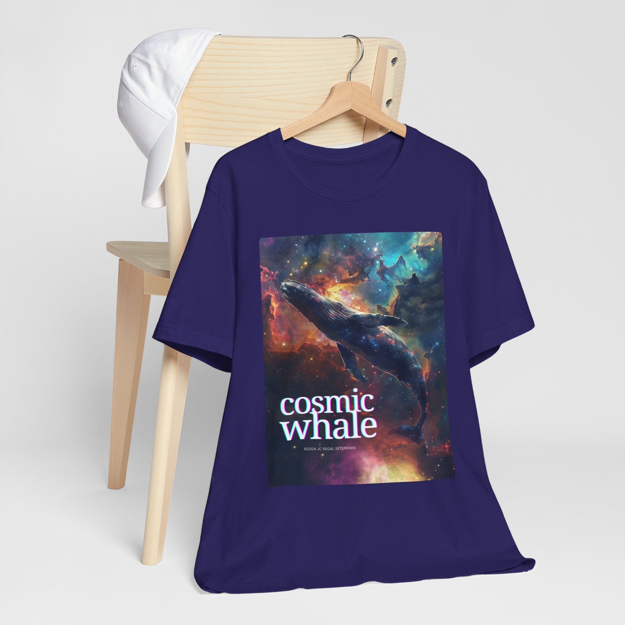 Cosmic Whale Unisex Jersey Short Sleeve Tee