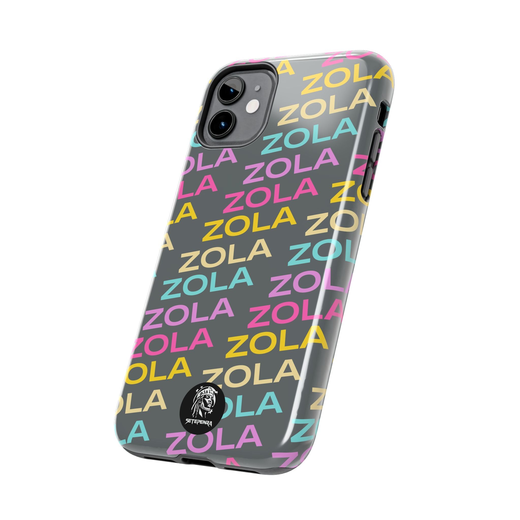 Zola Tough Phone Case (For iPhone, Galaxy & More) - Dark Grey