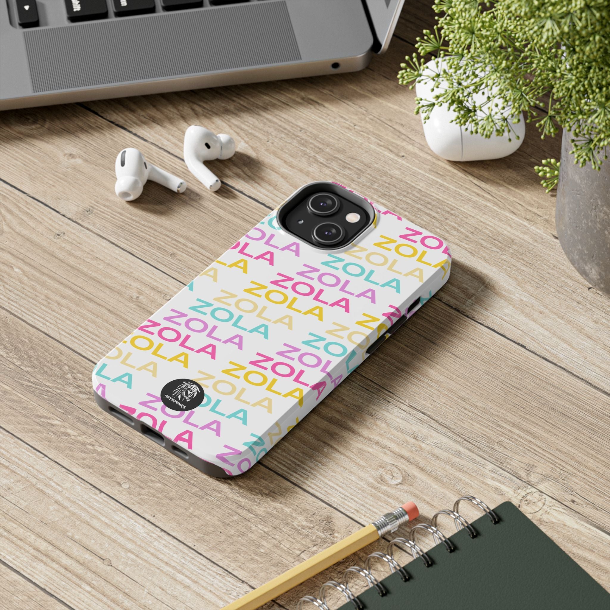 Zola Tough Phone Case (For iPhone, Galaxy & More) - White