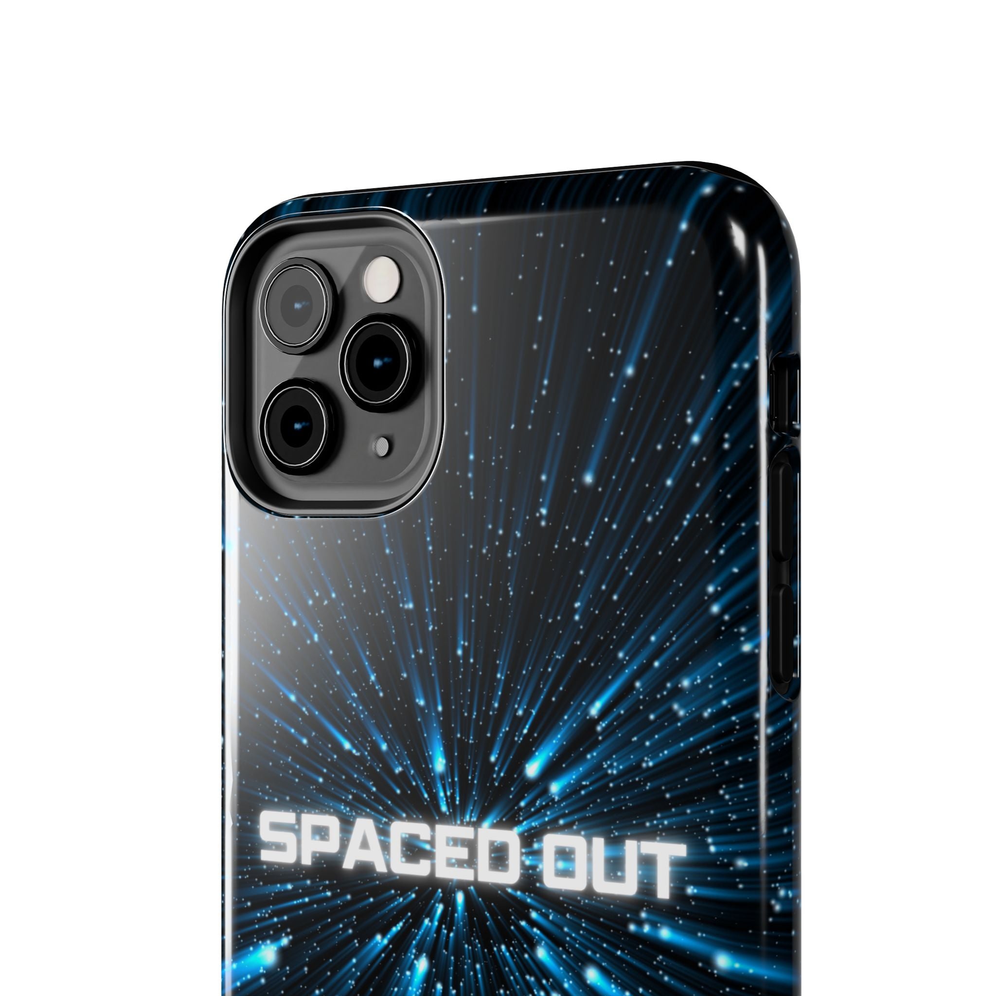 Spaced Out Tough Phone Case — Cosmic Space Warp Protective Cover