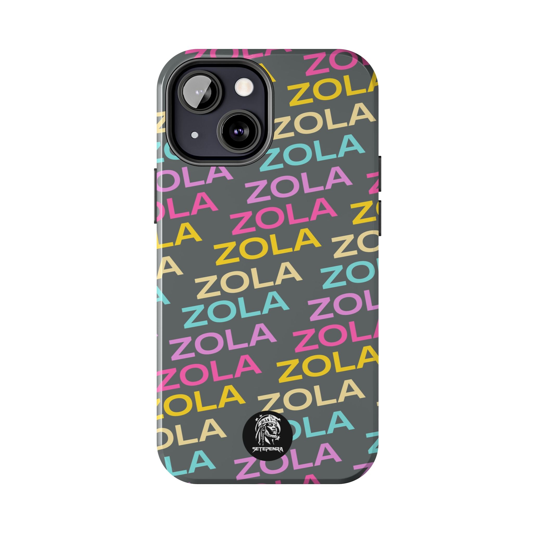Zola Tough Phone Case (For iPhone, Galaxy & More) - Dark Grey