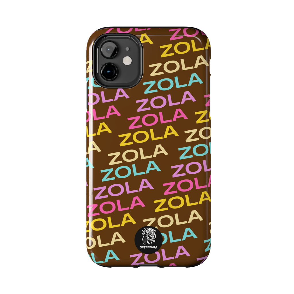 Zola Tough Phone Case (For iPhone, Galaxy & More) - Brown