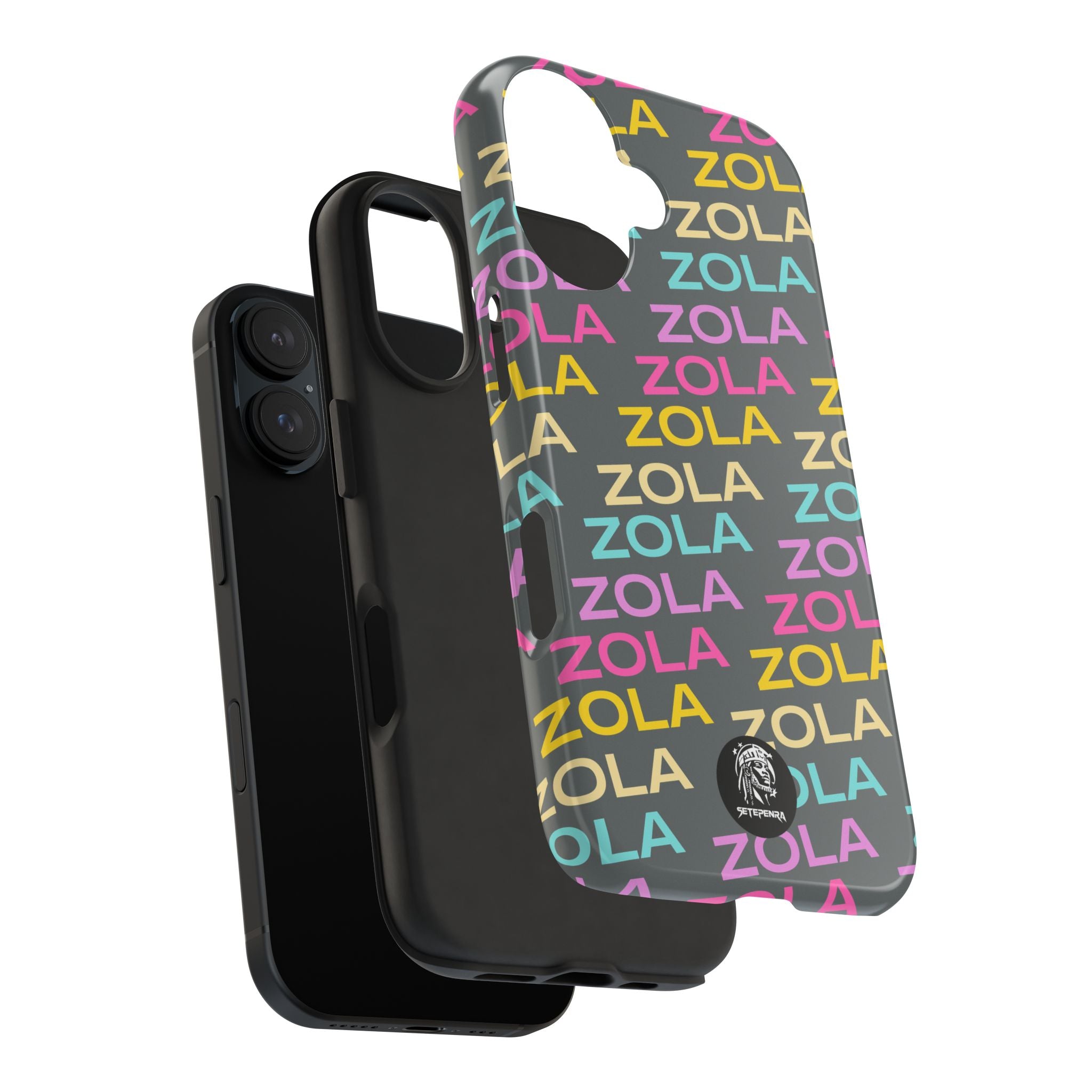 Zola Tough Phone Case (For iPhone, Galaxy & More) - Dark Grey