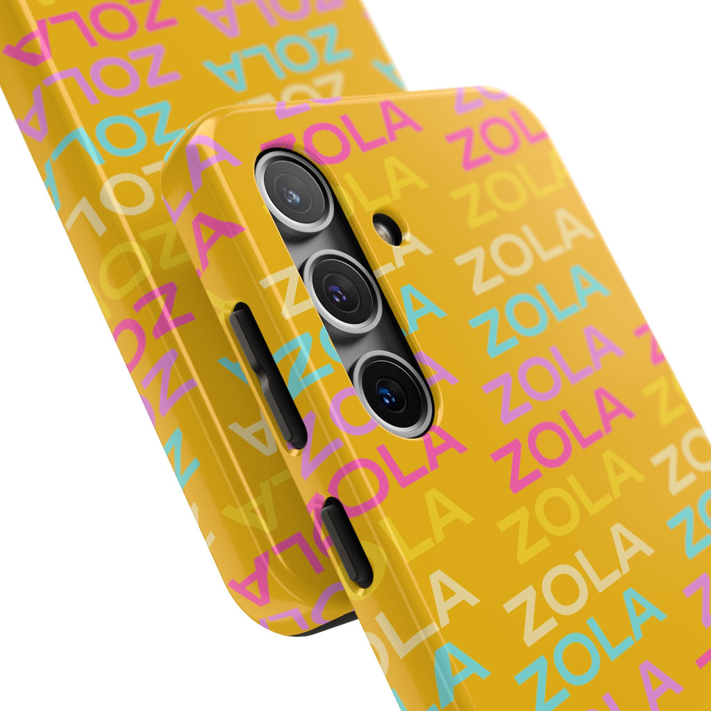 Zola Tough Phone Case (For iPhone, Galaxy & More) - Yellow