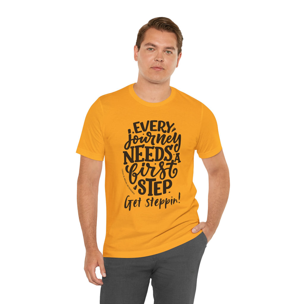 Get Steppin! Jersey Short Sleeve Tee