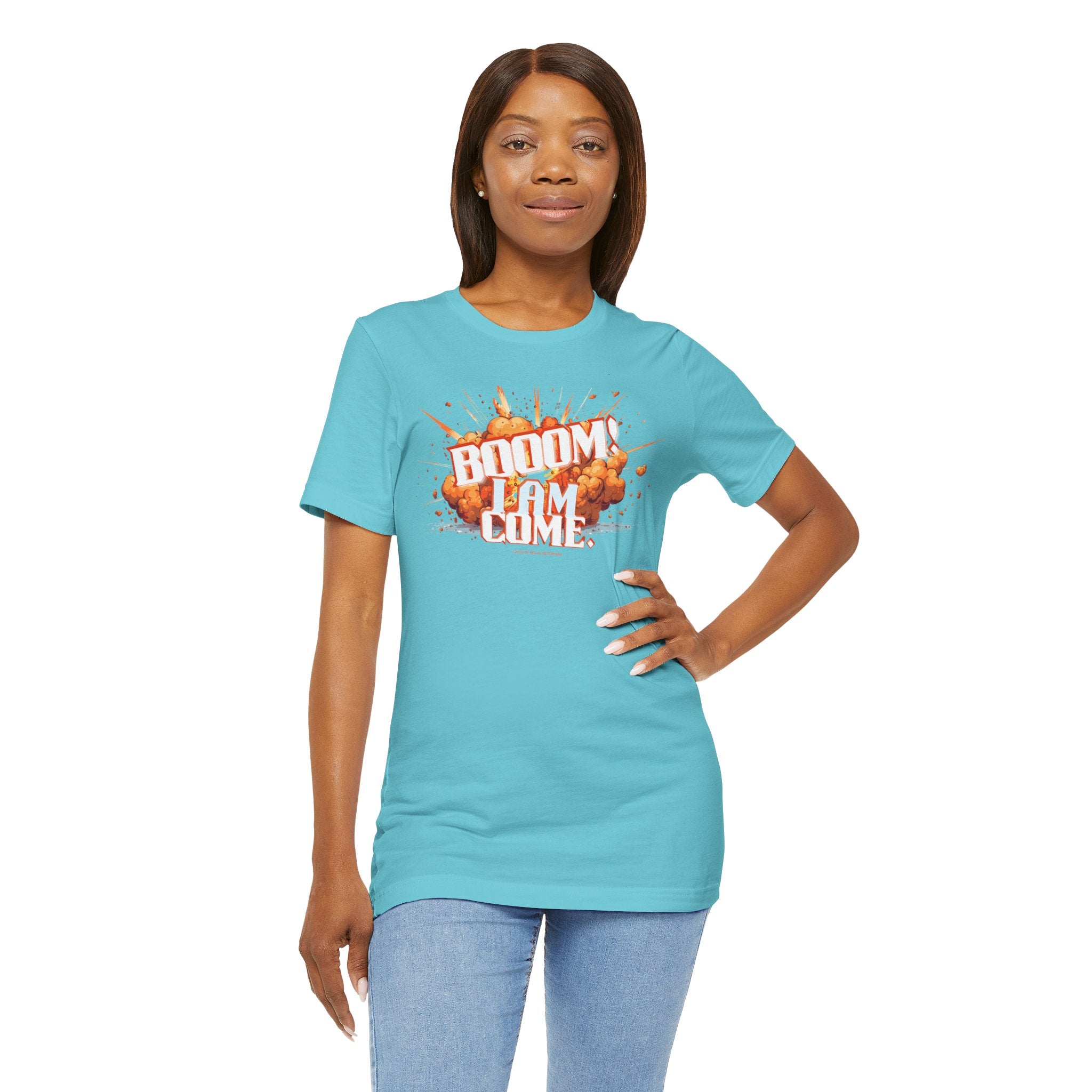 BOOOM! I AM COME Unisex Jersey Short Sleeve Tee