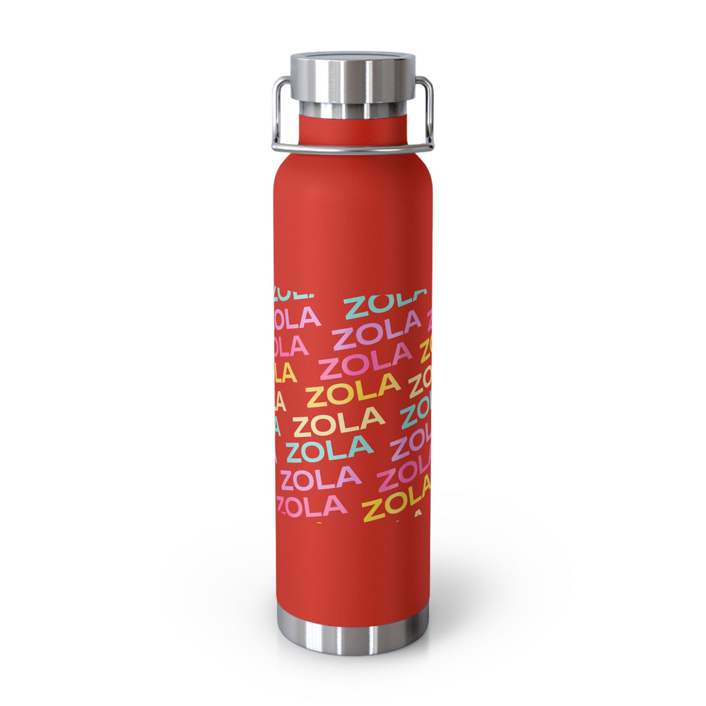 Zola Copper Vacuum Insulated Bottle, 22oz SETEPENRA Mug.