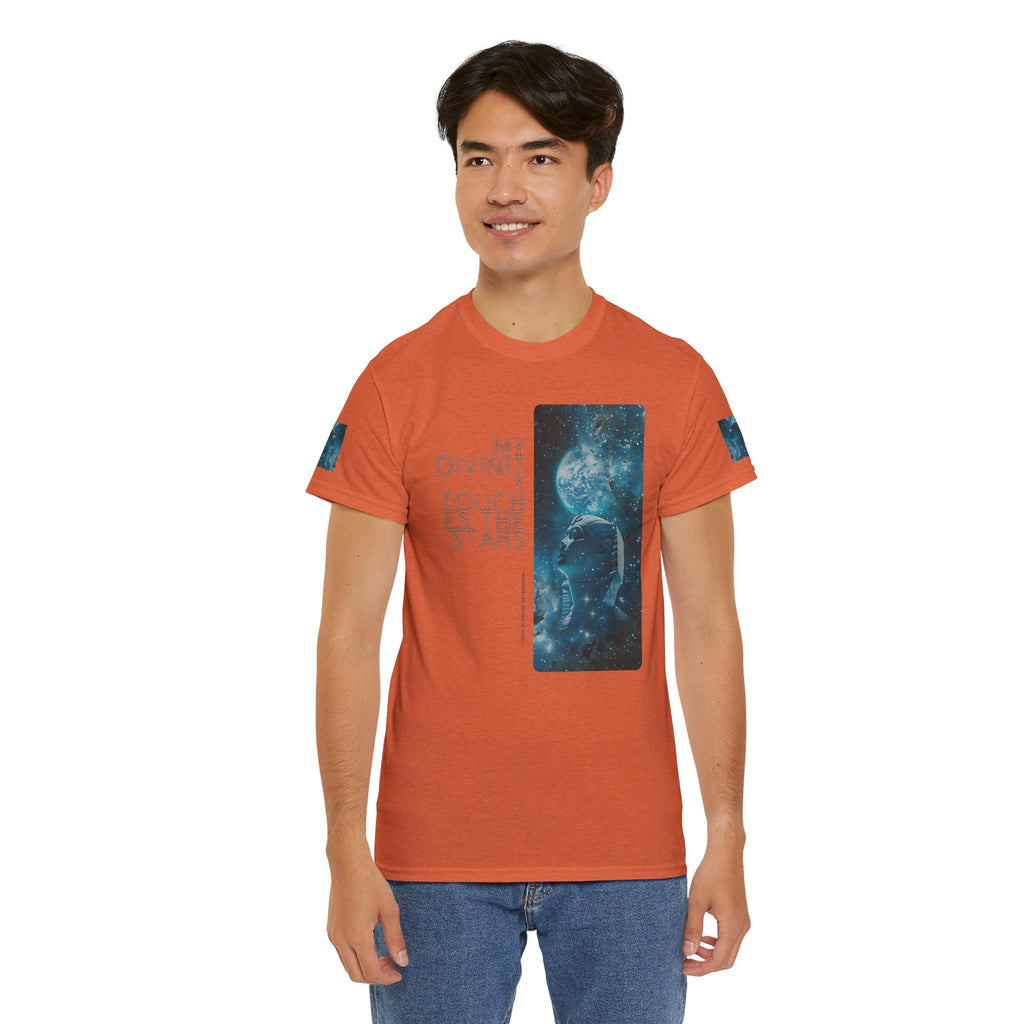 My Divinity Touches The Stars Unisex Heavy Cotton Tee