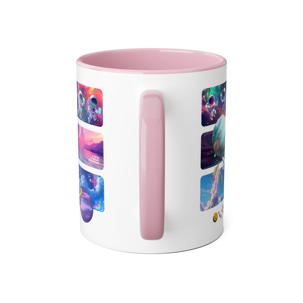 Astro Cosmo Accent Mug, 11oz (Various Colors)