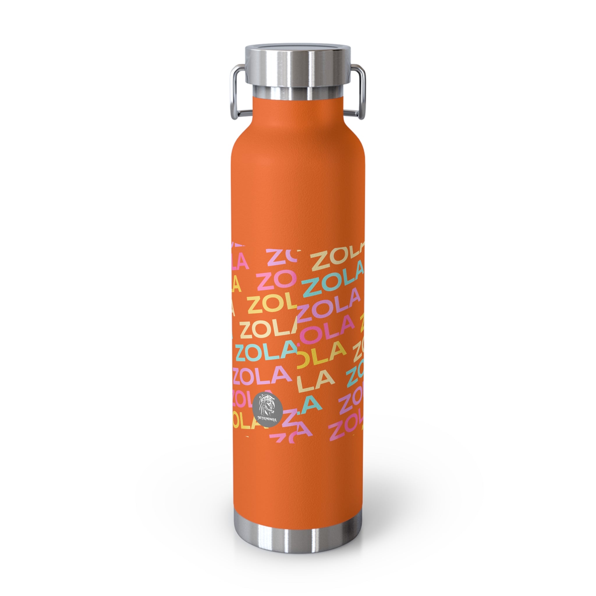 Zola Copper Vacuum Insulated Bottle, 22oz