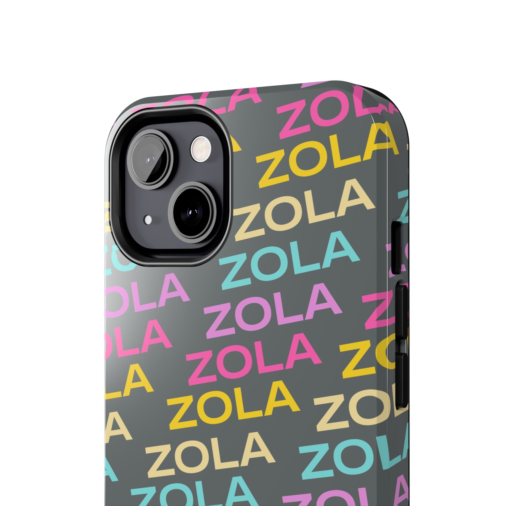 Zola Tough Phone Case (For iPhone, Galaxy & More) - Dark Grey