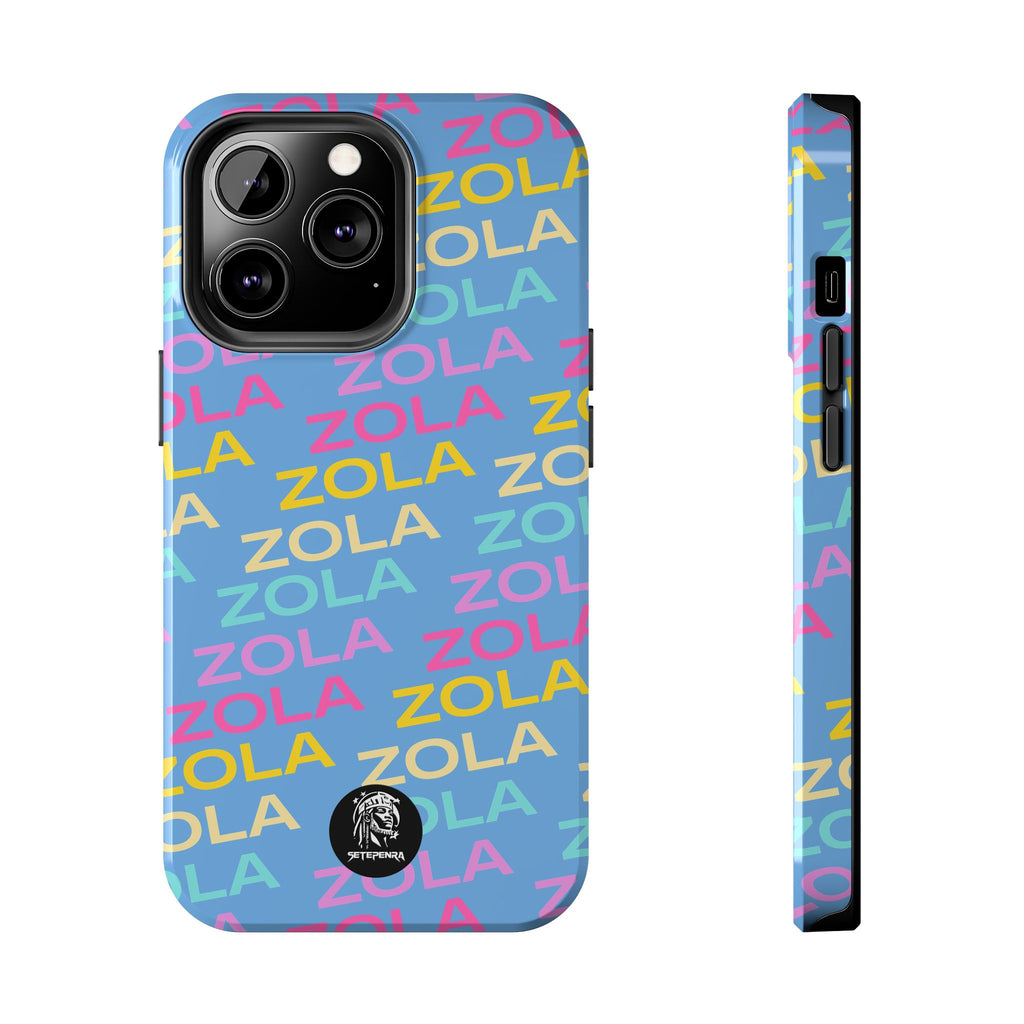 Zola Tough Phone Case (For iPhone, Galaxy & More) - Light Blue SETEPENRA Phone Case.
