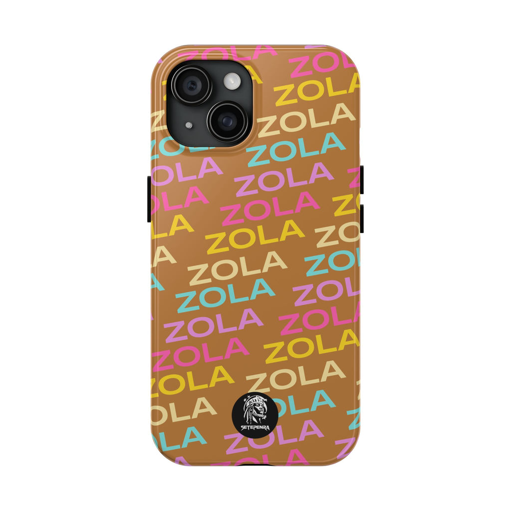 Zola Tough Phone Case (For iPhone, Galaxy & More) - Light Brown