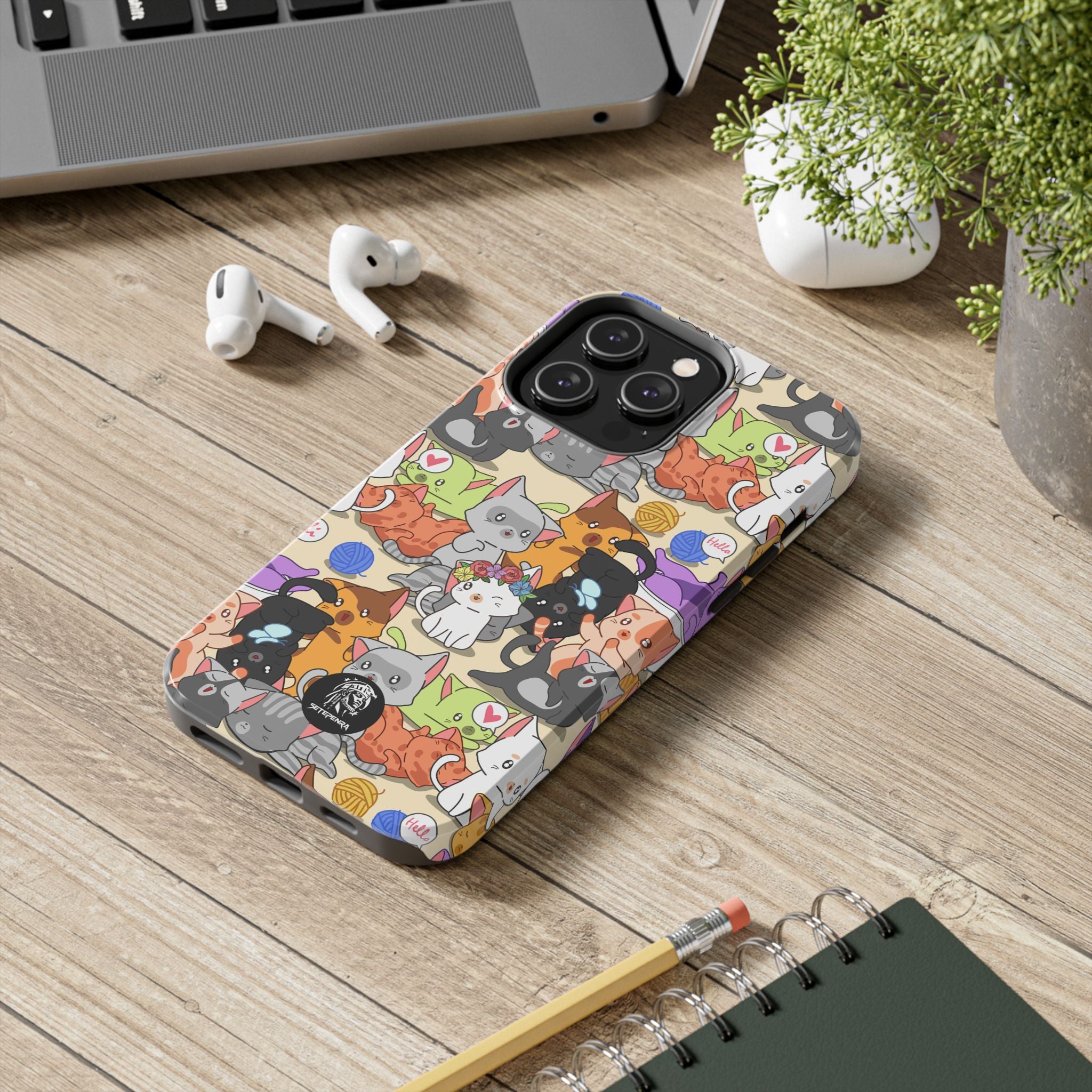 Cats A Lot Tough Phone Case (For iPhone, Galaxy & More)