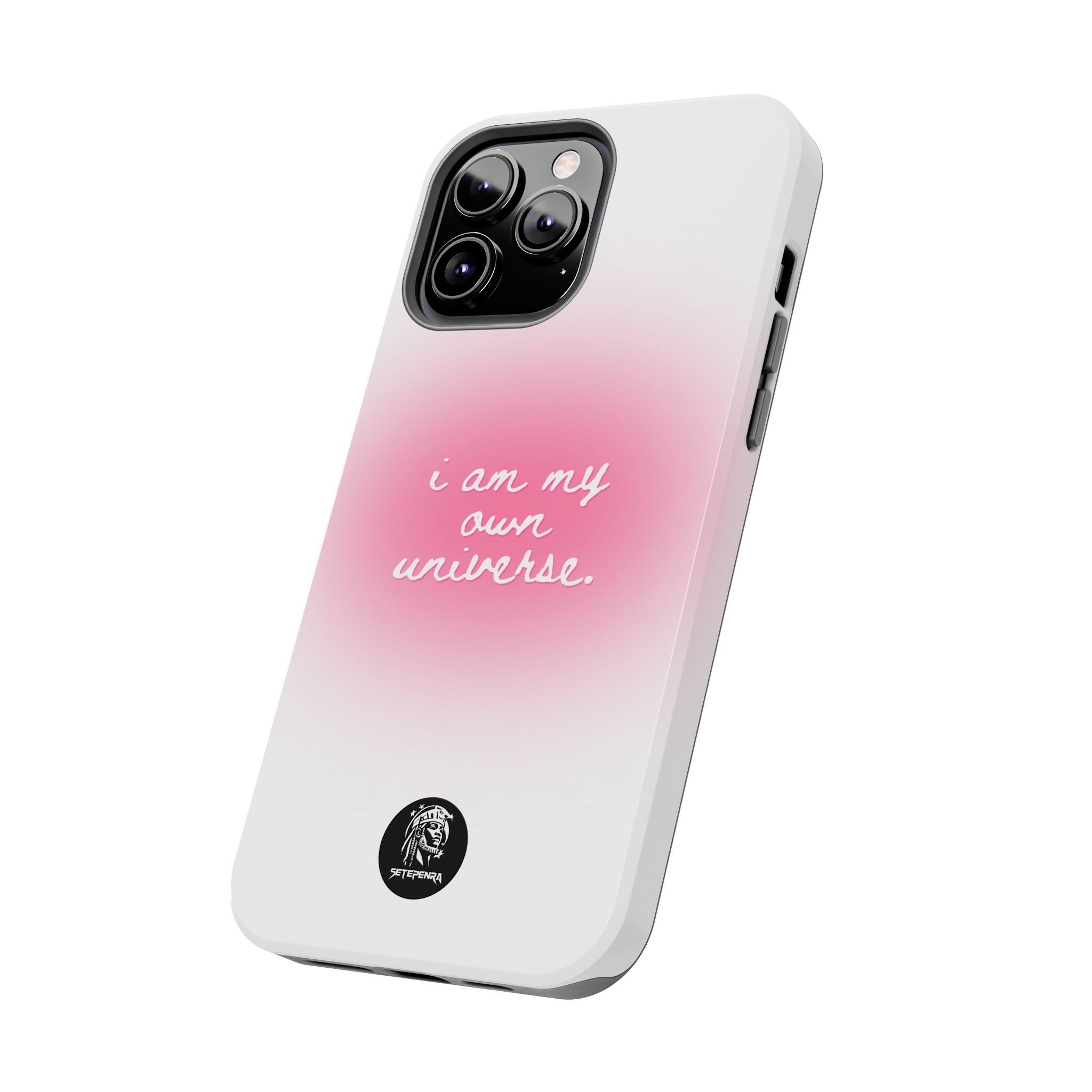 I Am My Own Universe Tough Phone Case (For iPhone, Galaxy & More) - White