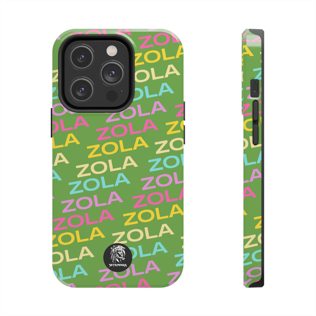 Zola Tough Phone Case (For iPhone, Galaxy & More) - Green SETEPENRA Phone Case.