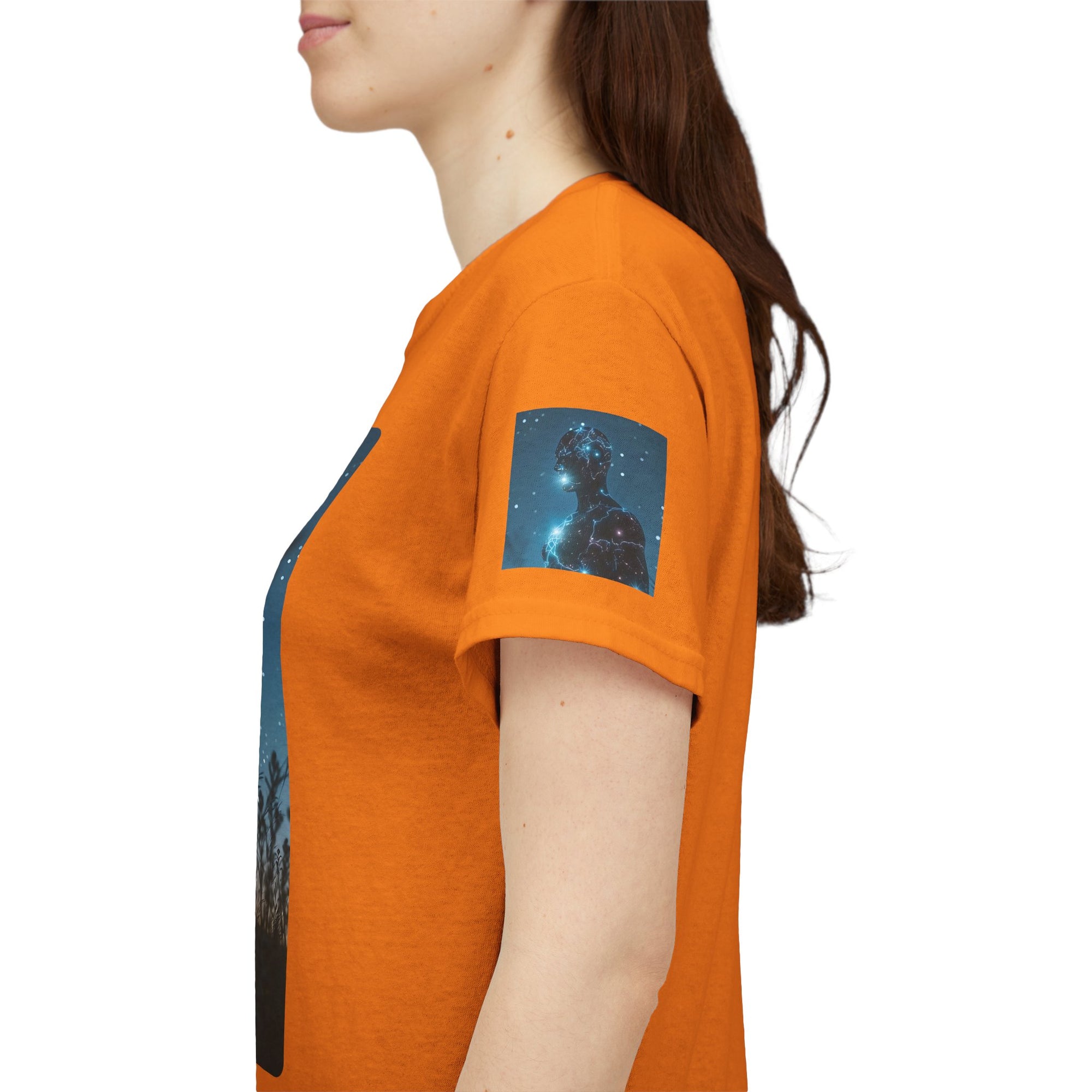 One With The Cosmos Unisex Heavy Cotton Tee