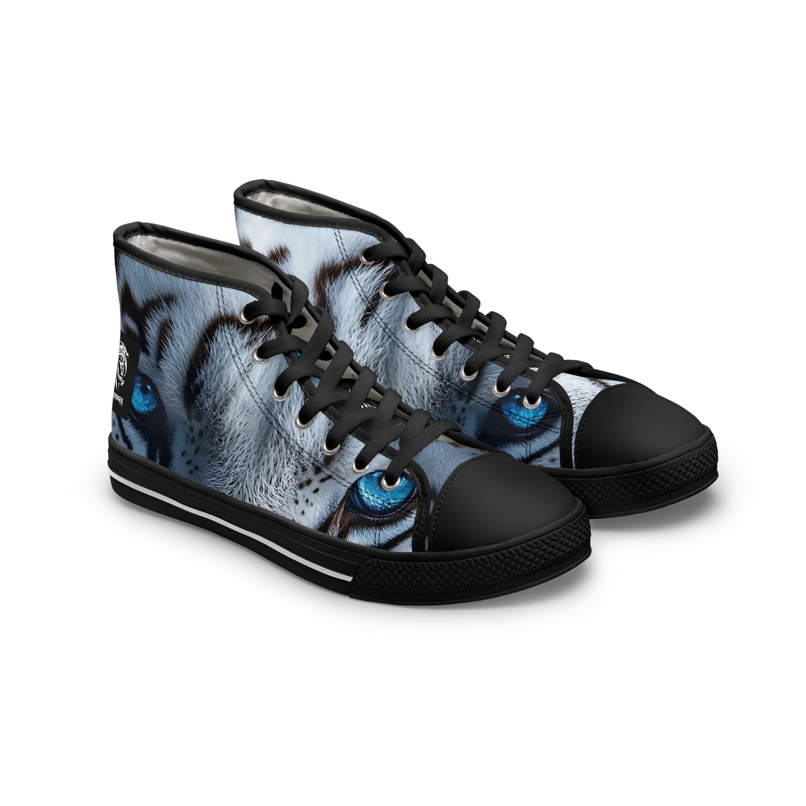 Primal Power Women's High Top Sneakers - White Tiger (1st Edition) SETEPENRA Shoes.