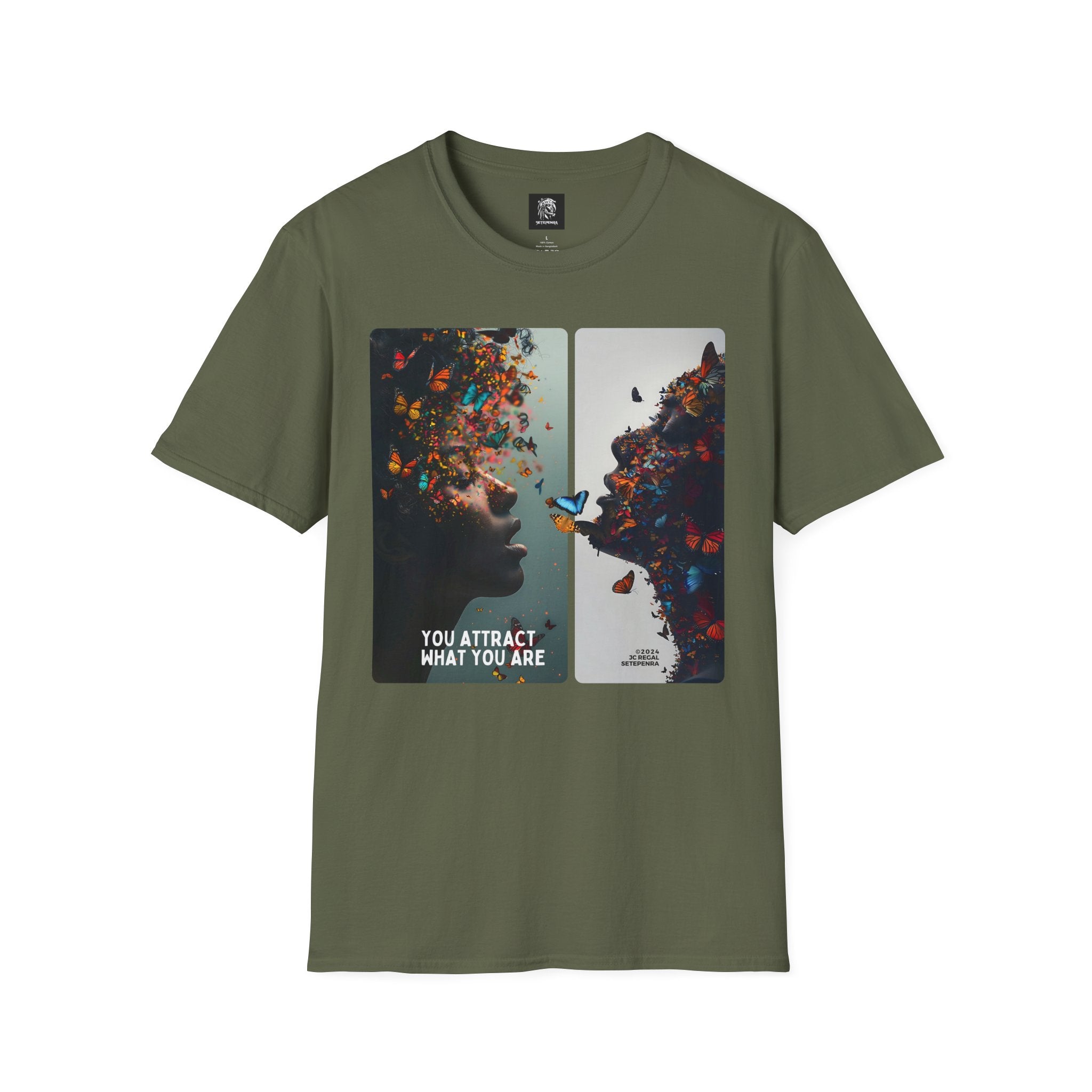 You Attract What You Are (2nd Edition) Unisex Softstyle T-Shirt SETEPENRA T-Shirt.
