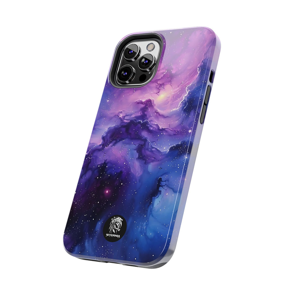 Purple Cosmos Tough Phone Case (For iPhone, Galaxy & More)