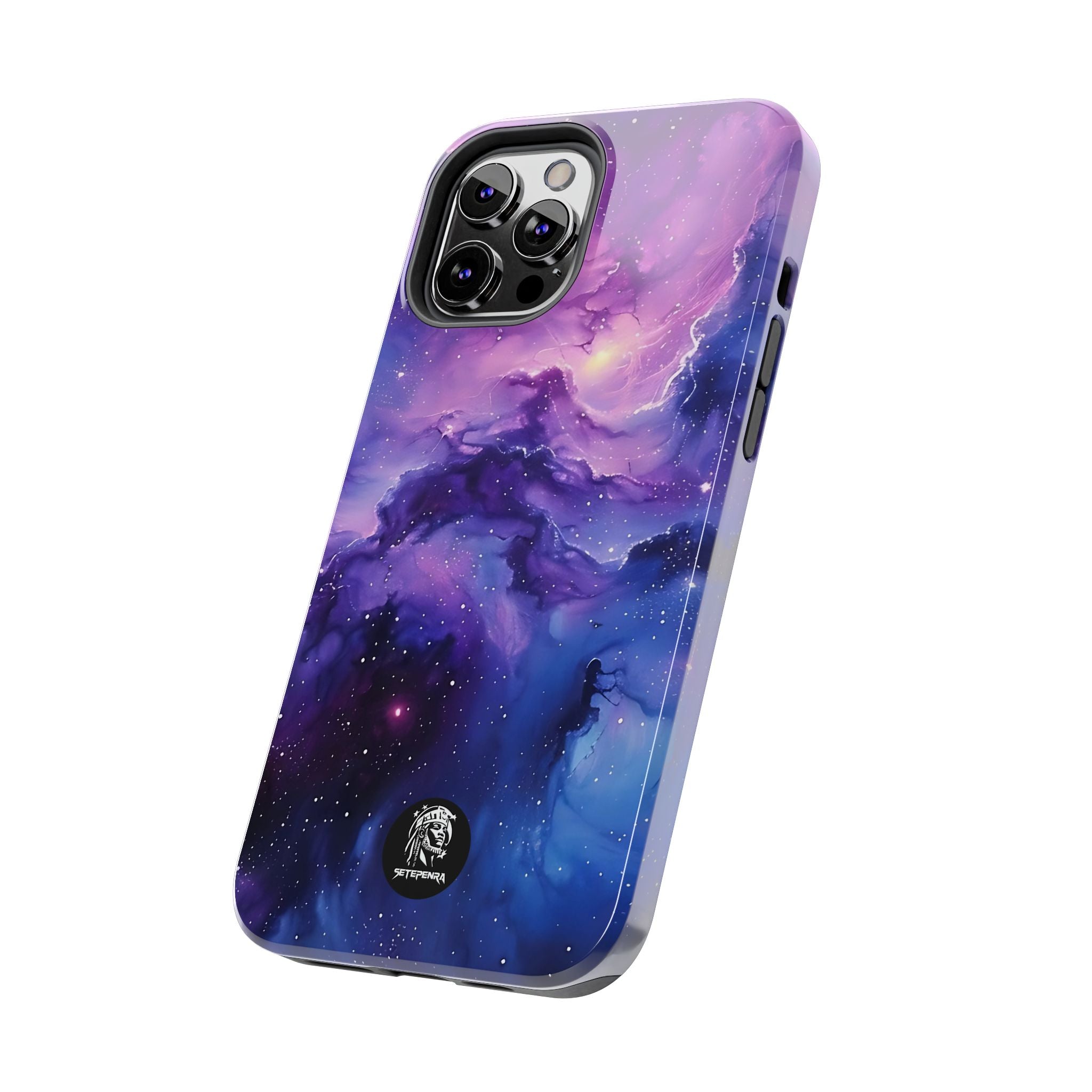Purple Cosmos Tough Phone Case (For iPhone, Galaxy & More)