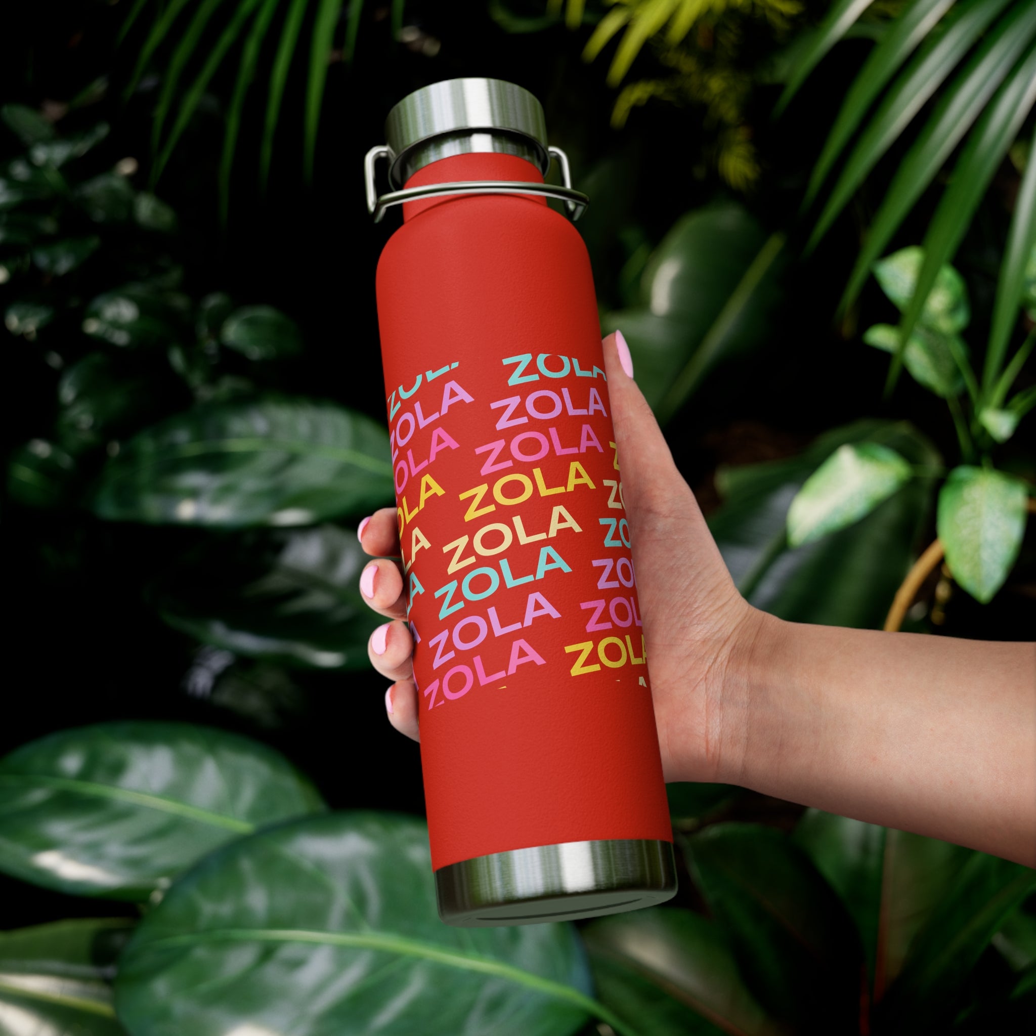 Zola Copper Vacuum Insulated Bottle, 22oz
