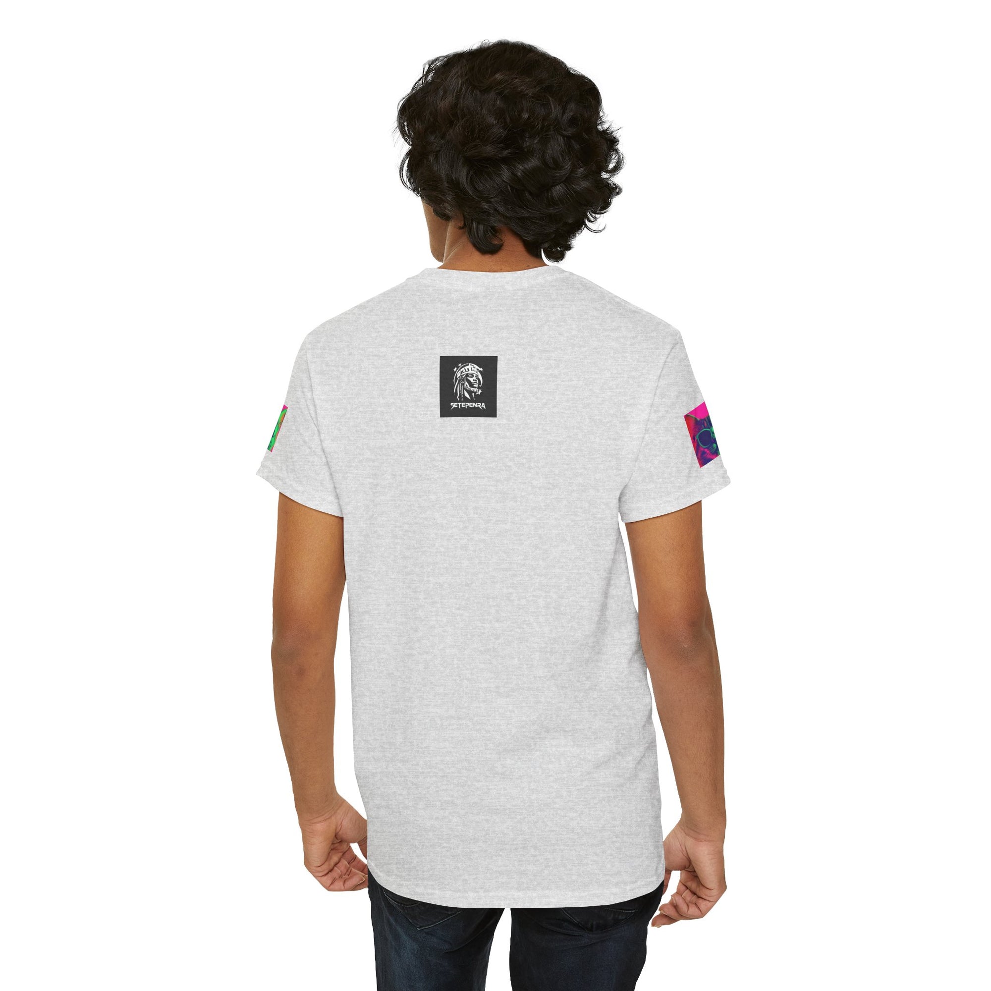 Cool Cat (Whiskers 1) Unisex Heavy Cotton Tee