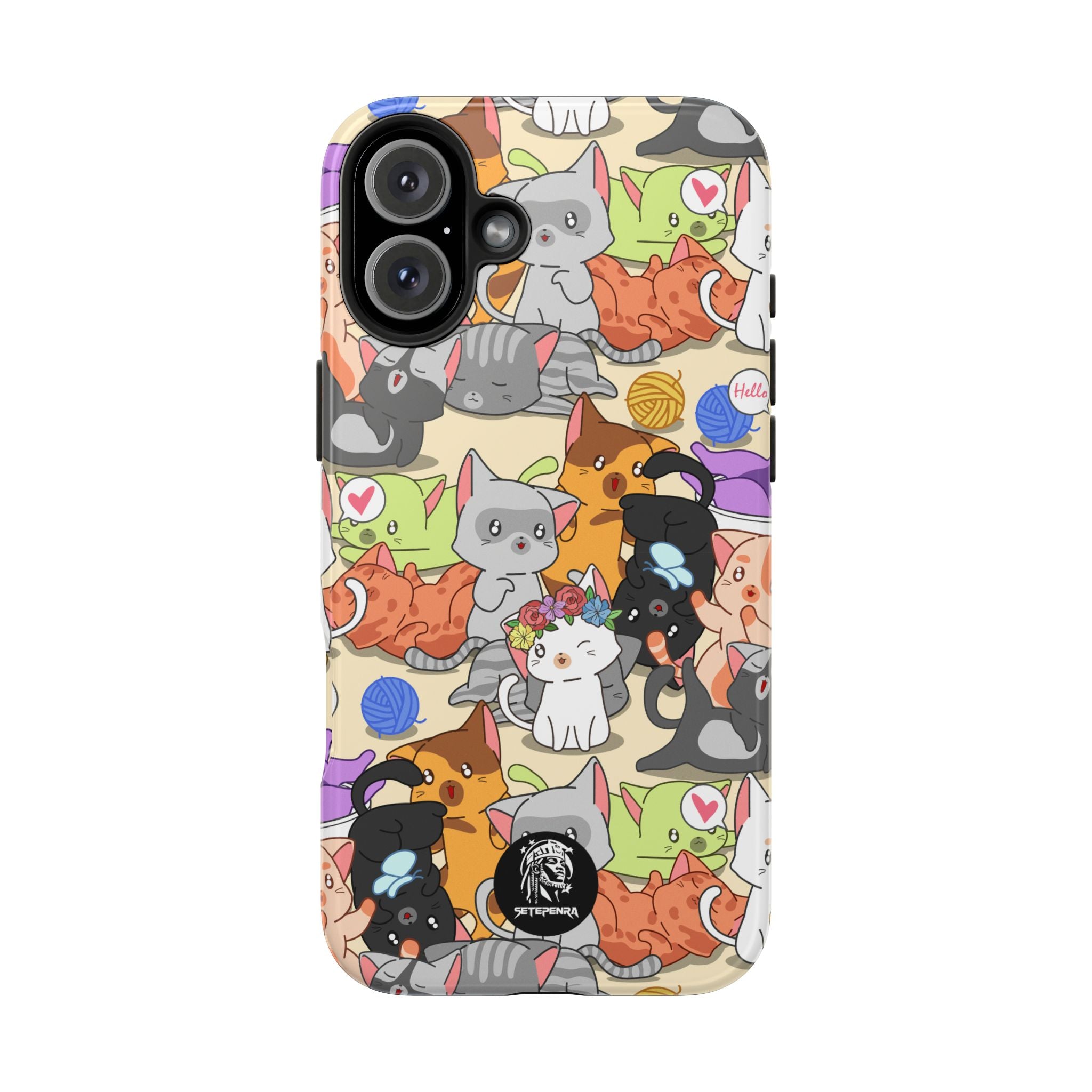 Cats A Lot Tough Phone Case (For iPhone, Galaxy & More)