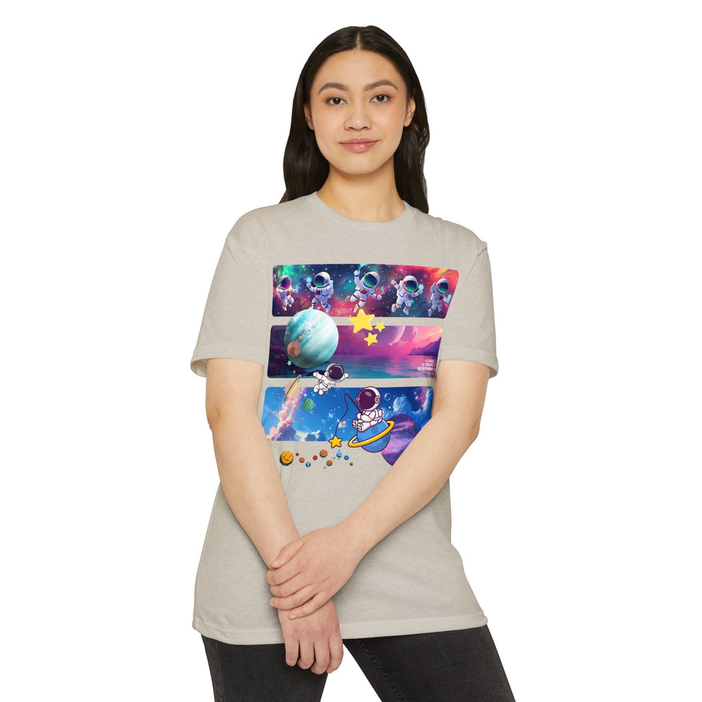 Astro Cosmo Unisex CVC Jersey T-shirt