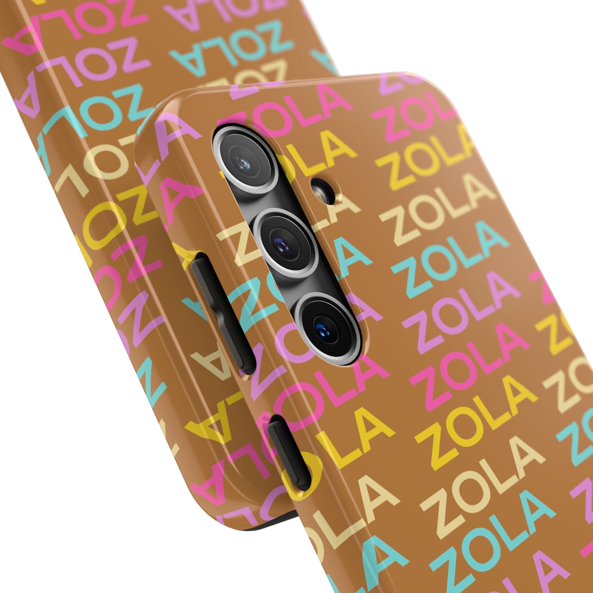 Zola Tough Phone Case (For iPhone, Galaxy & More) - Light Brown