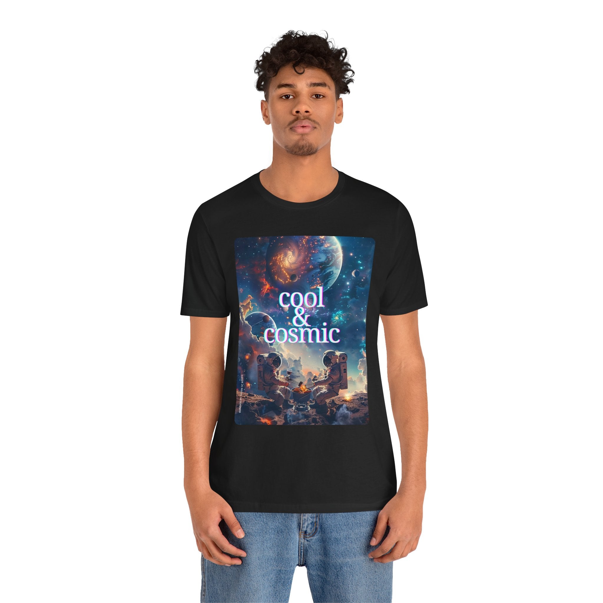Cool & Cosmic Unisex Jersey Short Sleeve Tee