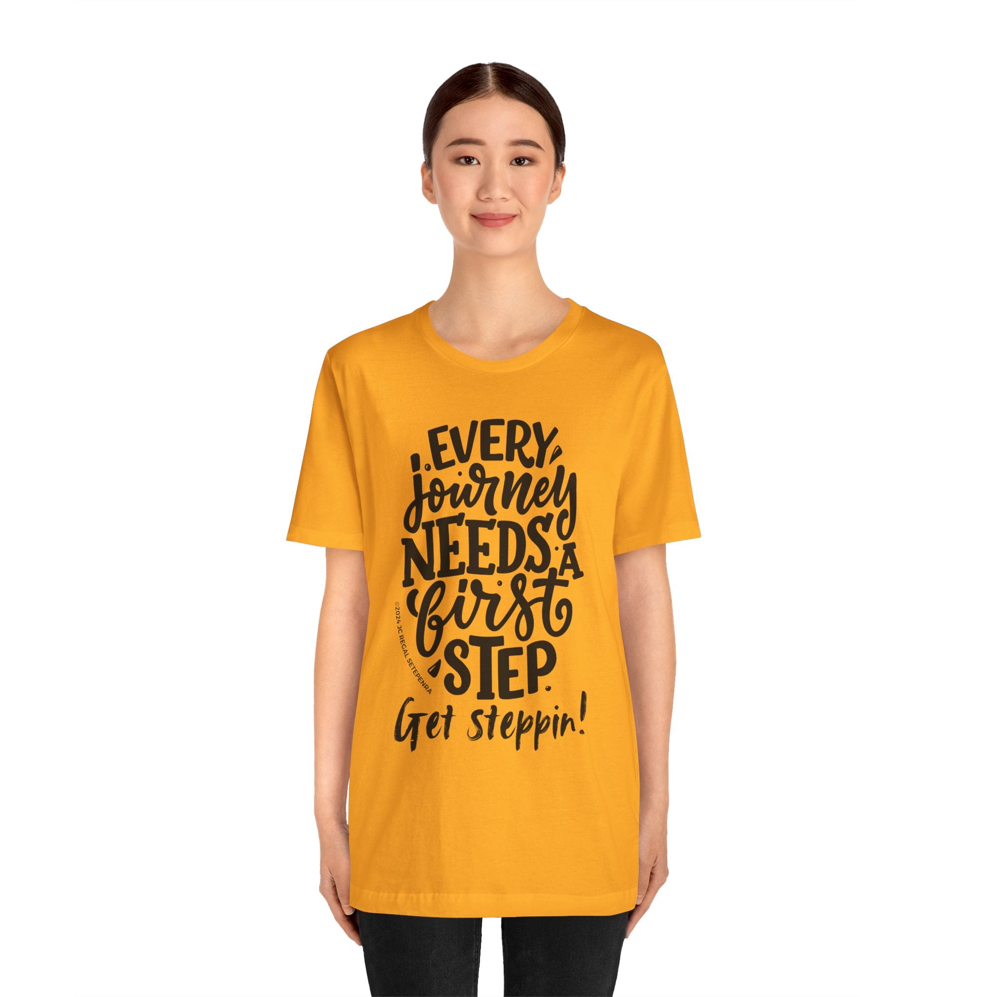 Get Steppin! Jersey Short Sleeve Tee