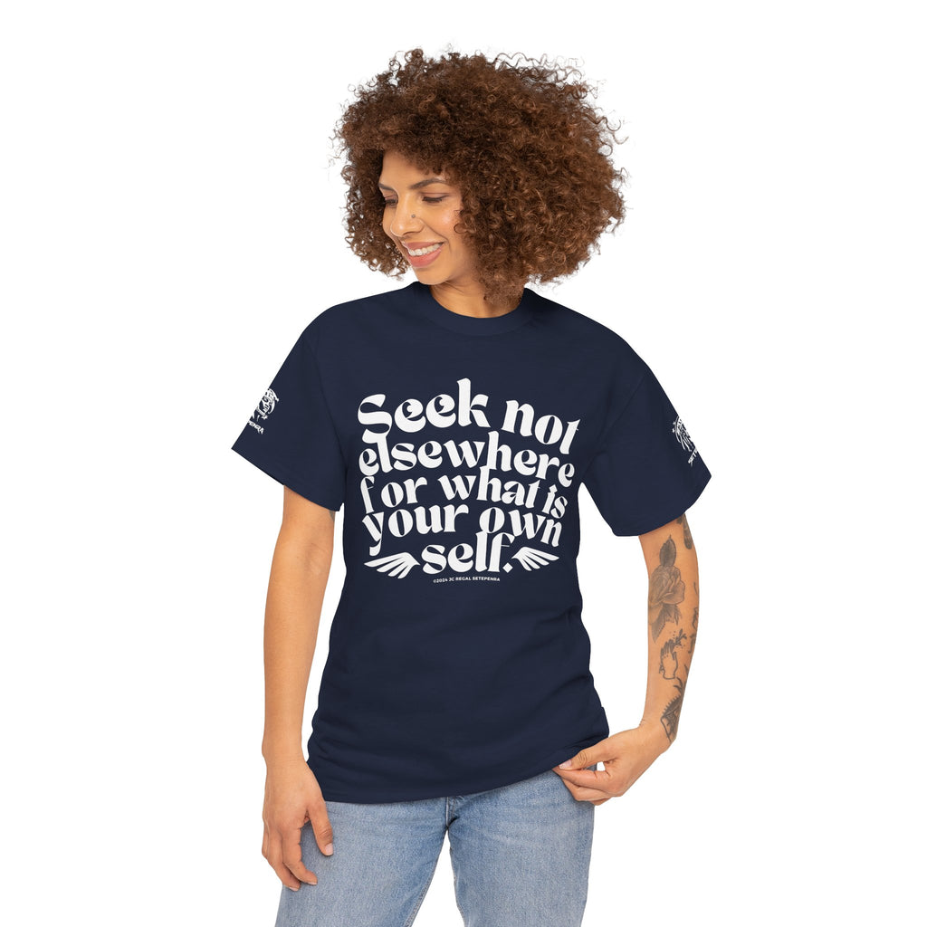 Seek Not Elsewhere Unisex Heavy Cotton Tee