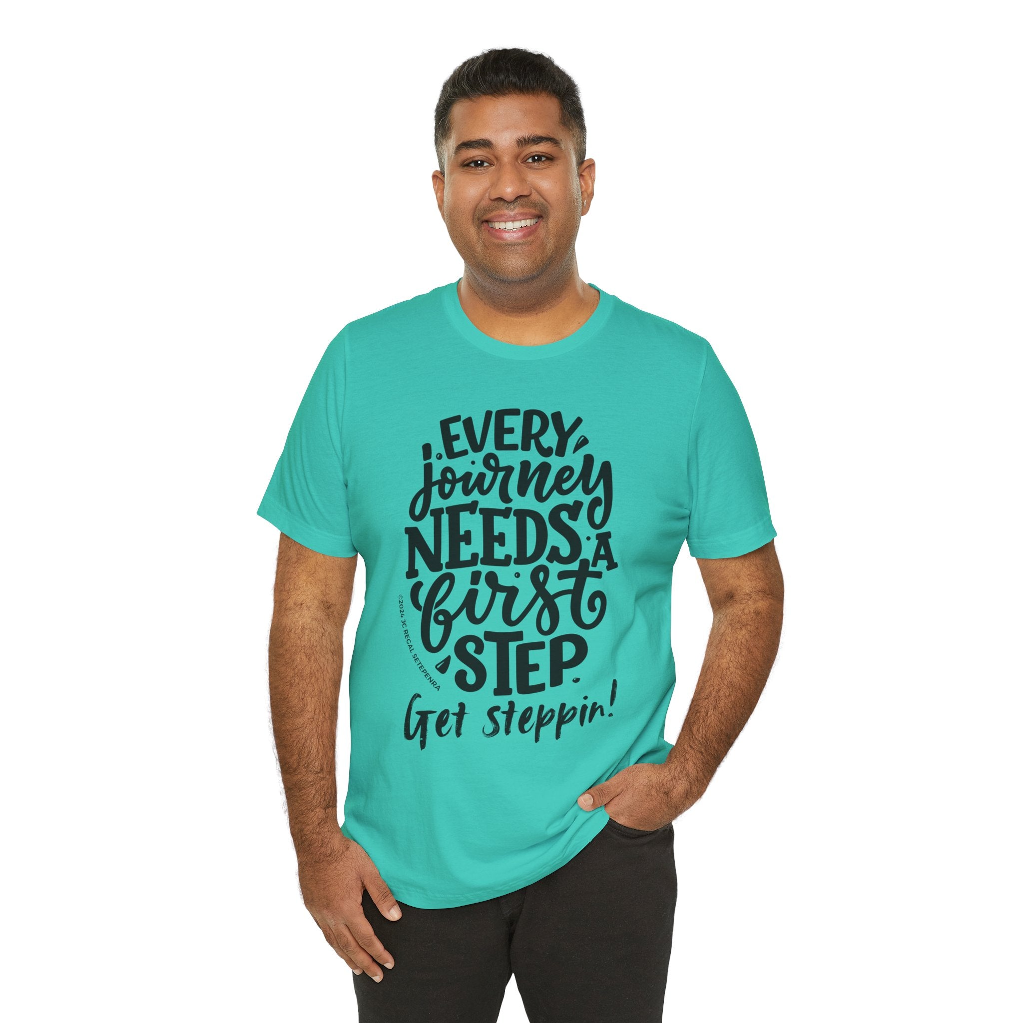 Get Steppin! Jersey Short Sleeve Tee