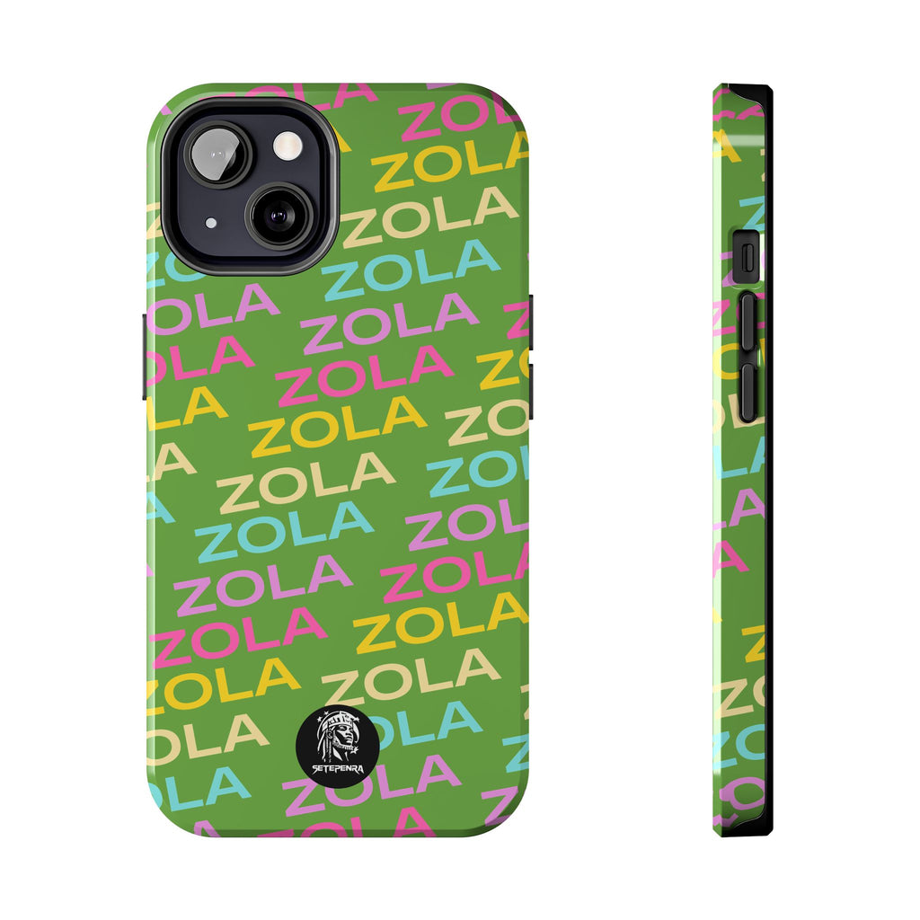 Zola Tough Phone Case (For iPhone, Galaxy & More) - Green SETEPENRA Phone Case.