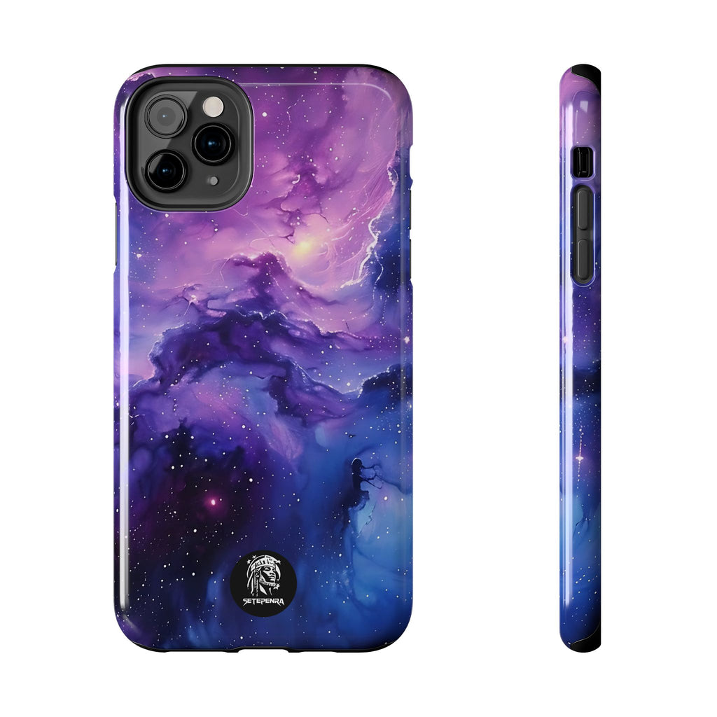 Purple Cosmos Tough Phone Case (For iPhone, Galaxy & More) SETEPENRA Phone Case.