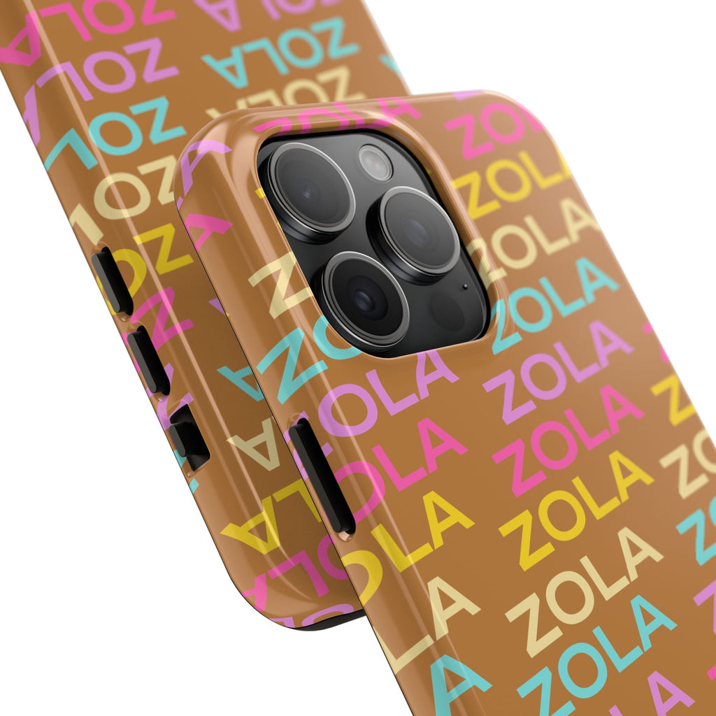 Zola Tough Phone Case (For iPhone, Galaxy & More) - Light Brown