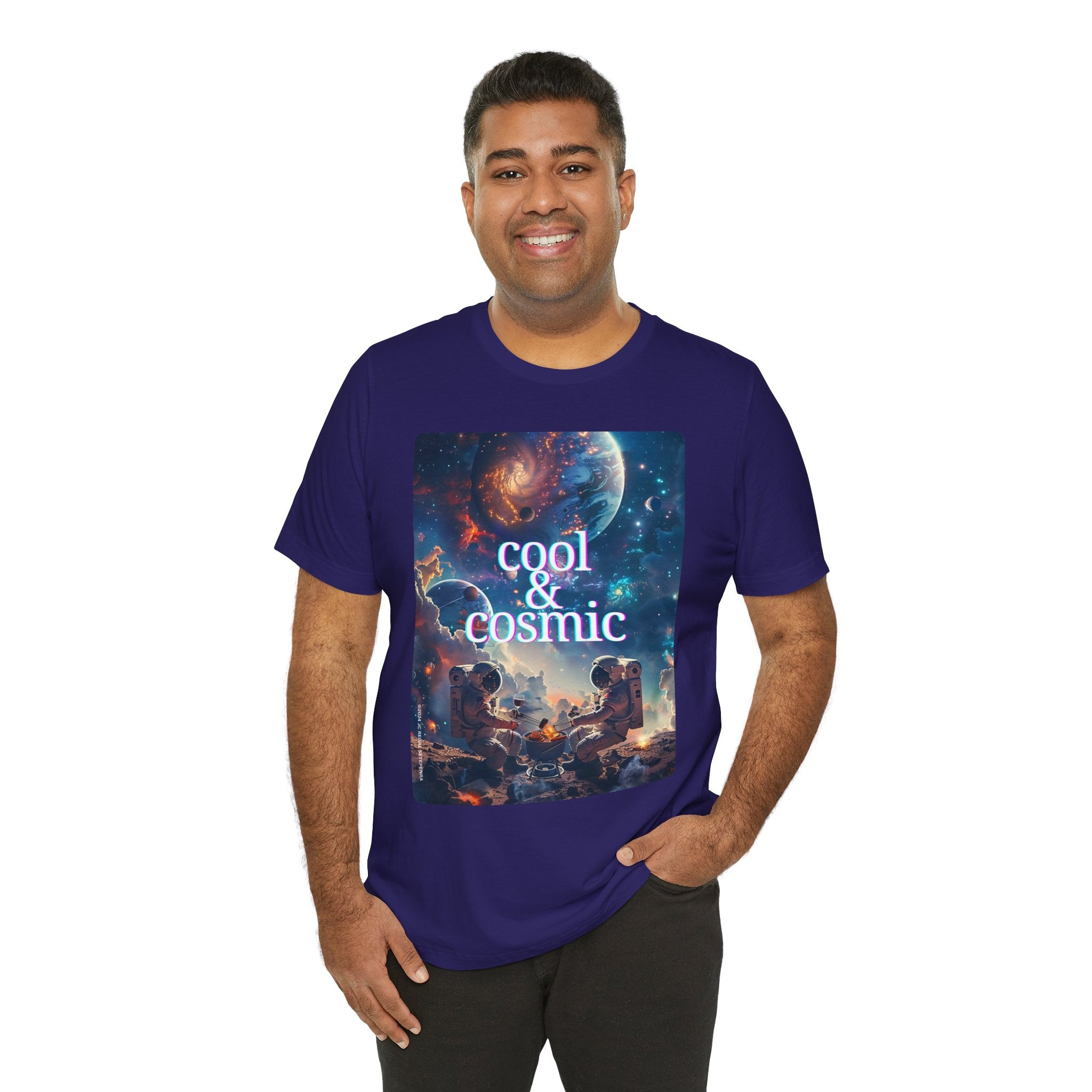 Cool & Cosmic Unisex Jersey Short Sleeve Tee