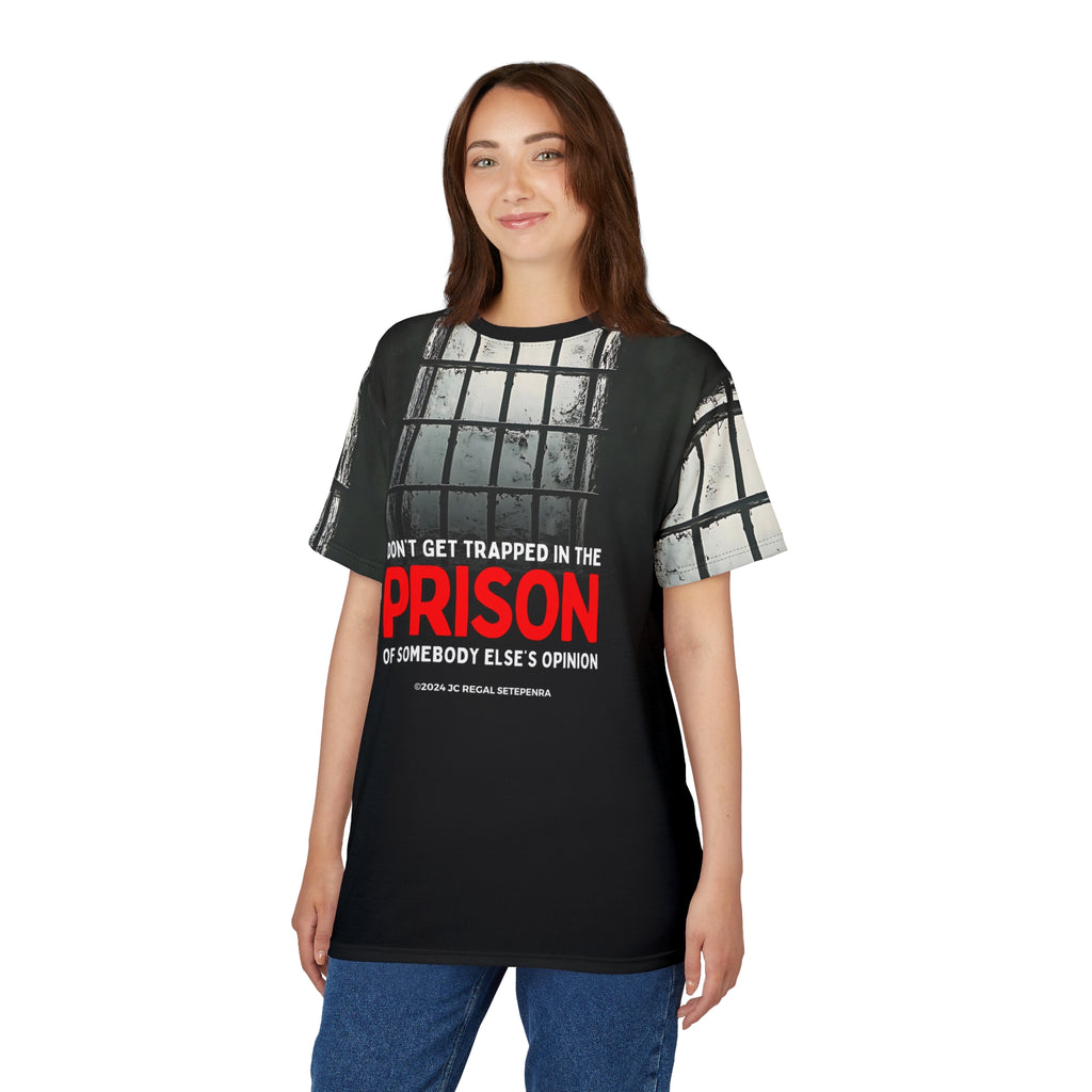Prison Trap (Red Edition) Unisex Cut & Sew Tee SETEPENRA All Over Prints.