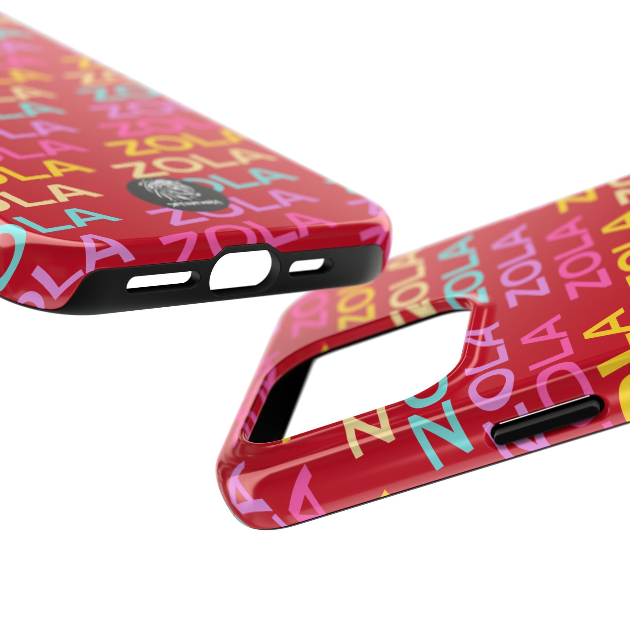 Zola Tough Phone Case (For iPhone, Galaxy & More) - Dark Red