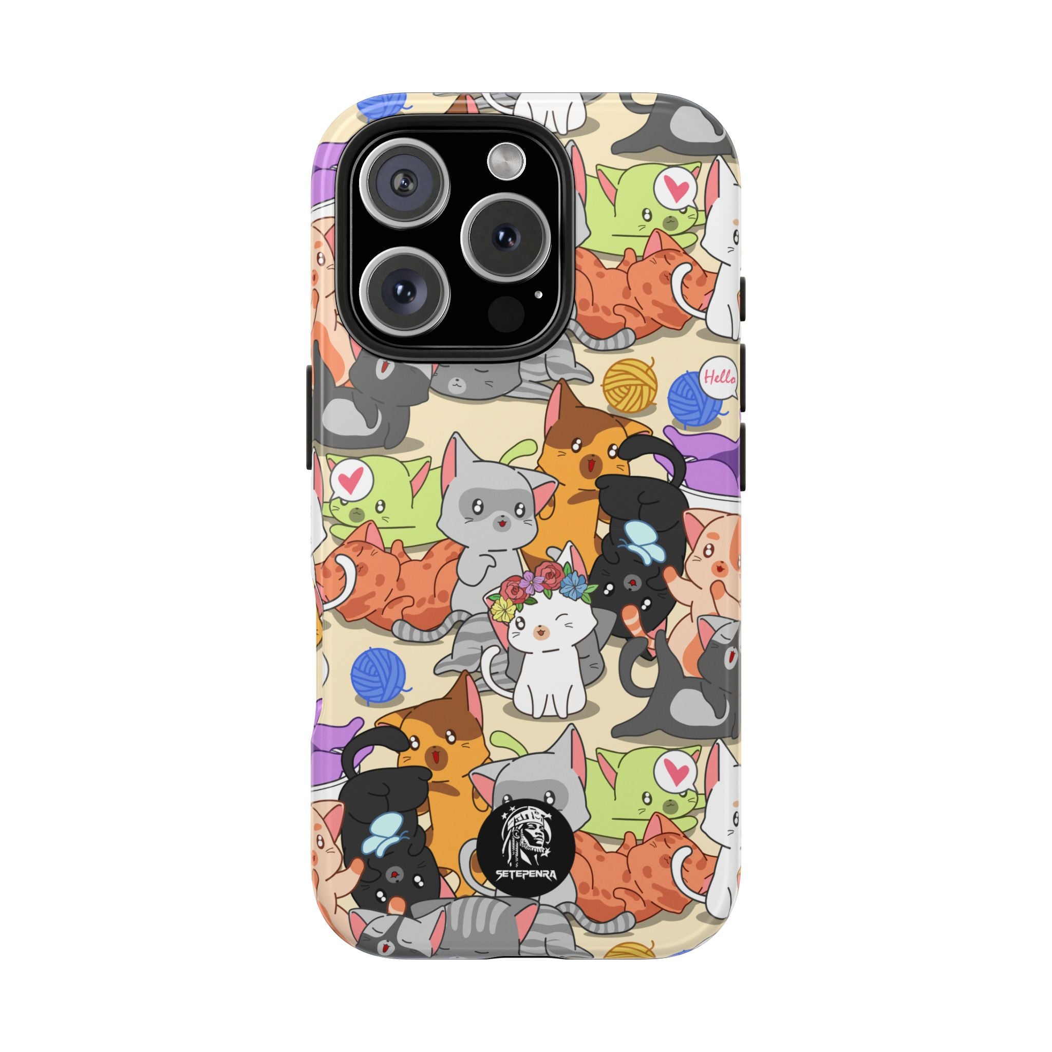 Cats A Lot Tough Phone Case (For iPhone, Galaxy & More)