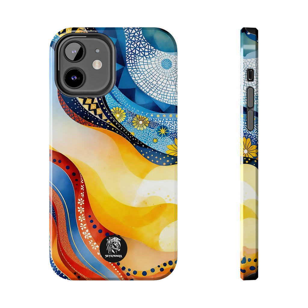 Afrikana Kolor Tough Phone Case (For iPhone, Galaxy & More) SETEPENRA Phone Case.