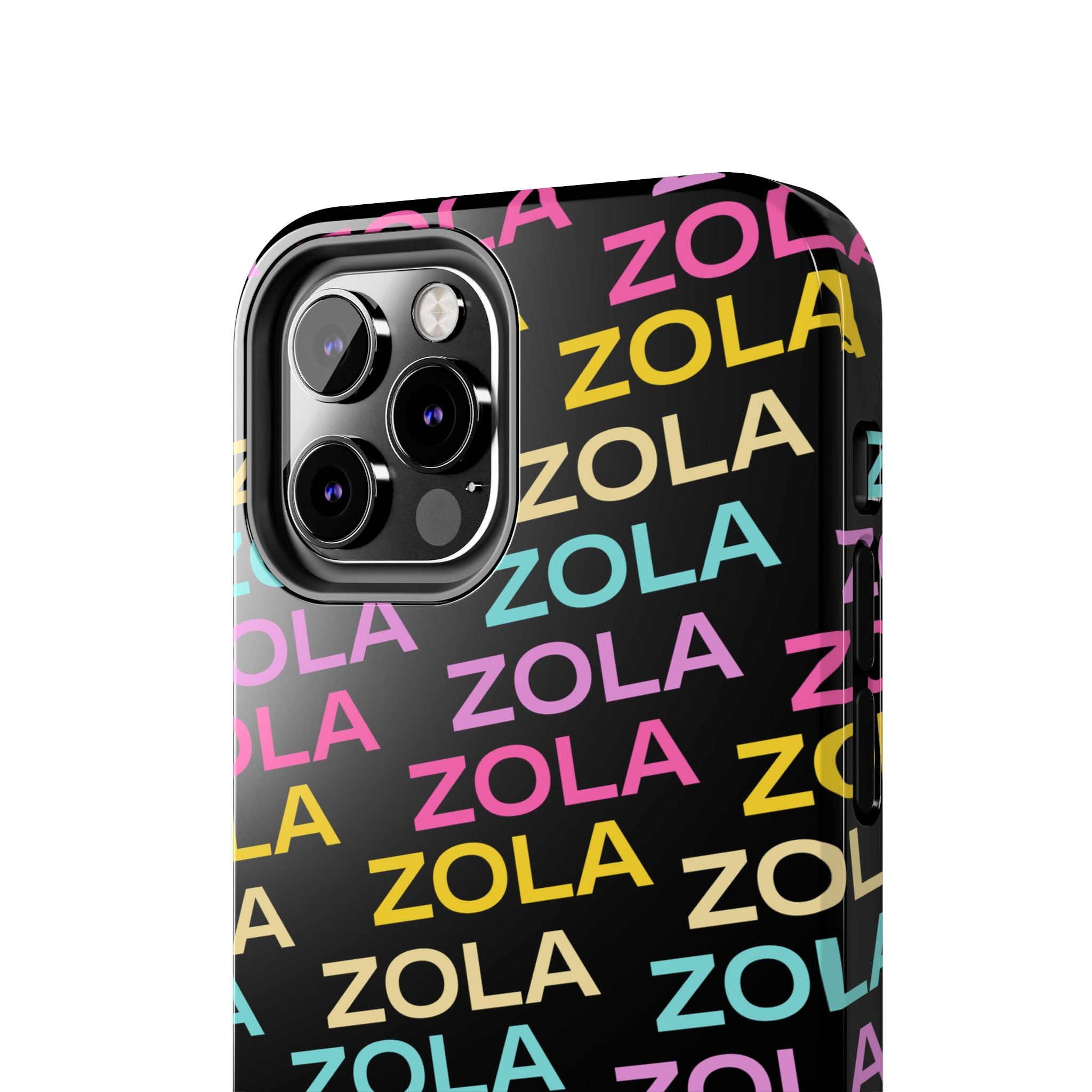 Zola Tough Phone Case (For iPhone, Galaxy & More) - Black