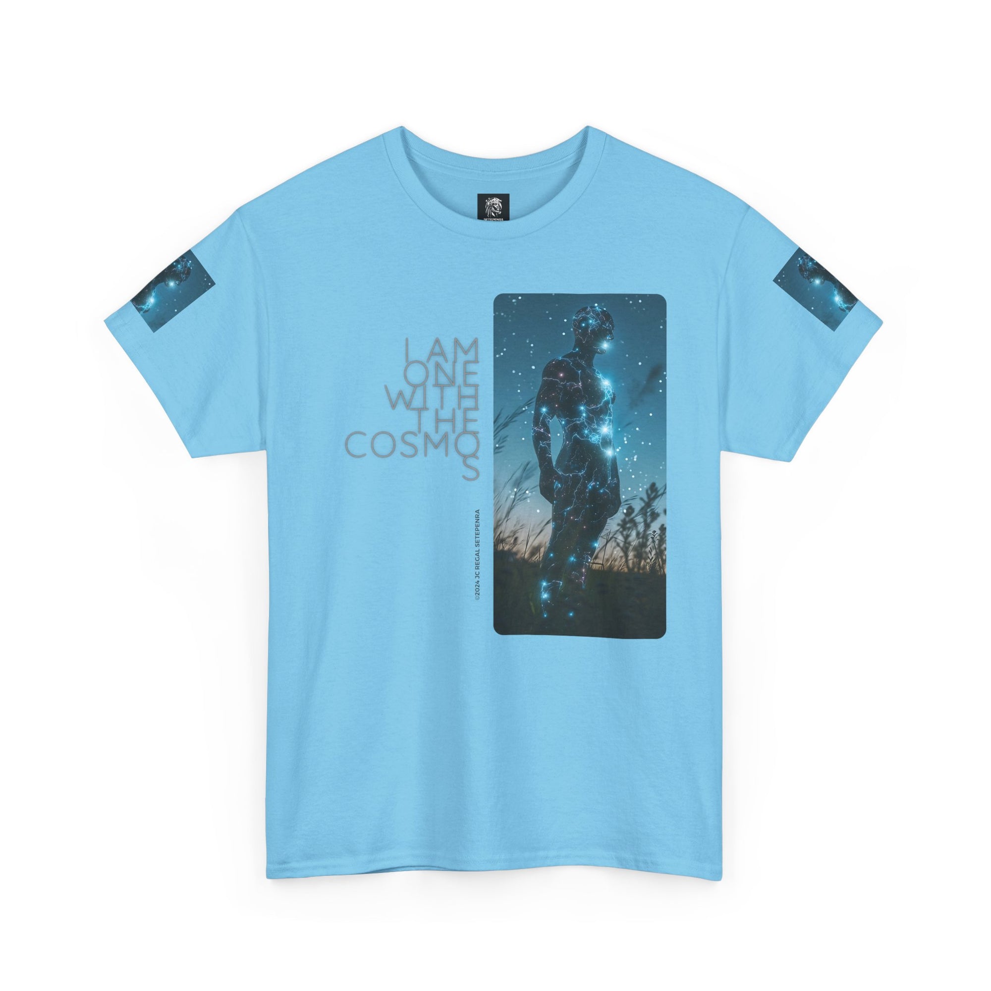 One With The Cosmos Unisex Heavy Cotton Tee