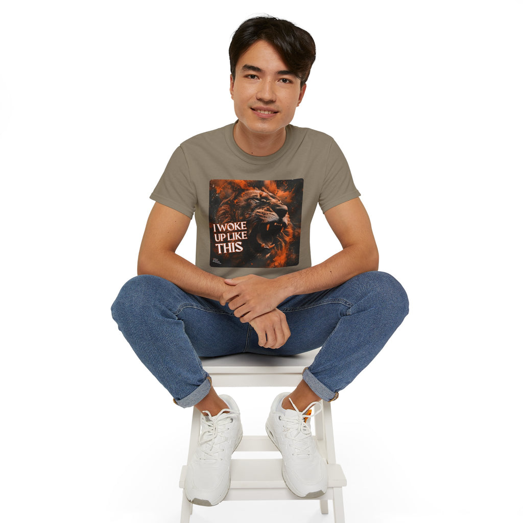 I Woke Up Like This (Roaring Edition 1) Unisex Ultra Cotton Tee