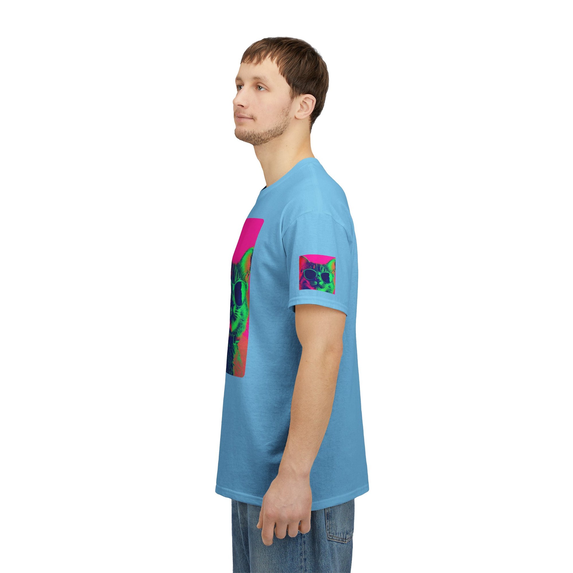 Cool Cat (Whiskers 1) Unisex Heavy Cotton Tee
